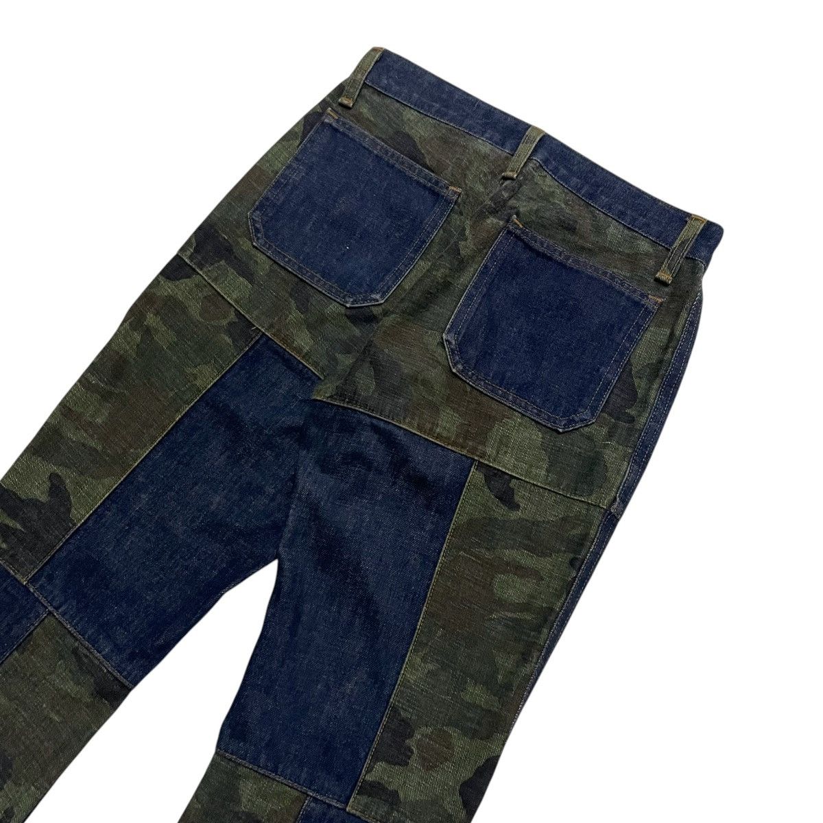 Hysteric Glamour ORIGINAL MADE IN JAPAN FLARED BUSH PANT CAMOUFLAGE RARE Size US 28 / EU 44 - 9 Thumbnail