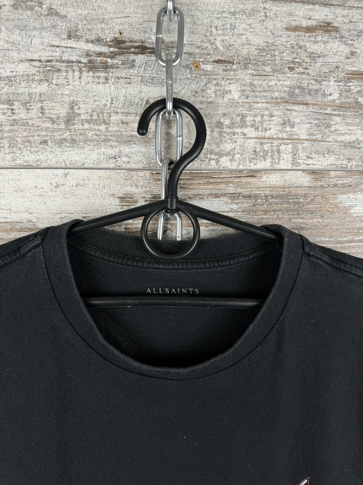 Allsaints Mens Vintage AllSaints Gatekeeper ss crew T-Shirt tee art Size US M / EU 48-50 / 2 - 5 Thumbnail