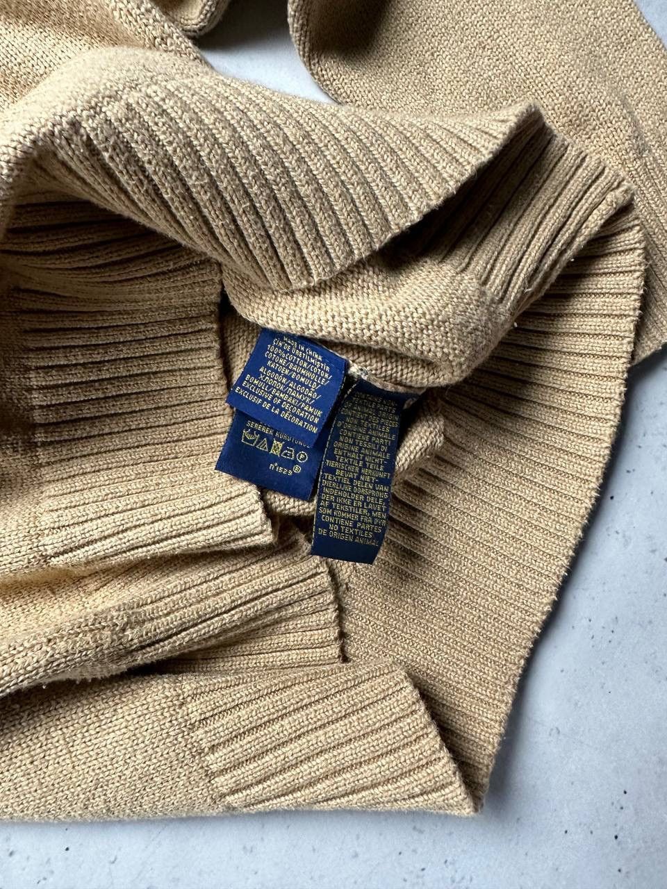 Polo Ralph Lauren × Vintage Vintage Polo Ralph Lauren Nigh Neck Wool Sweater M Size US M / EU 48-50 / 2 - 5 Thumbnail