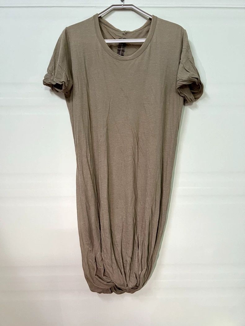 Classic Rick Owens Layered Short Sleeve T-Shirt-dmc