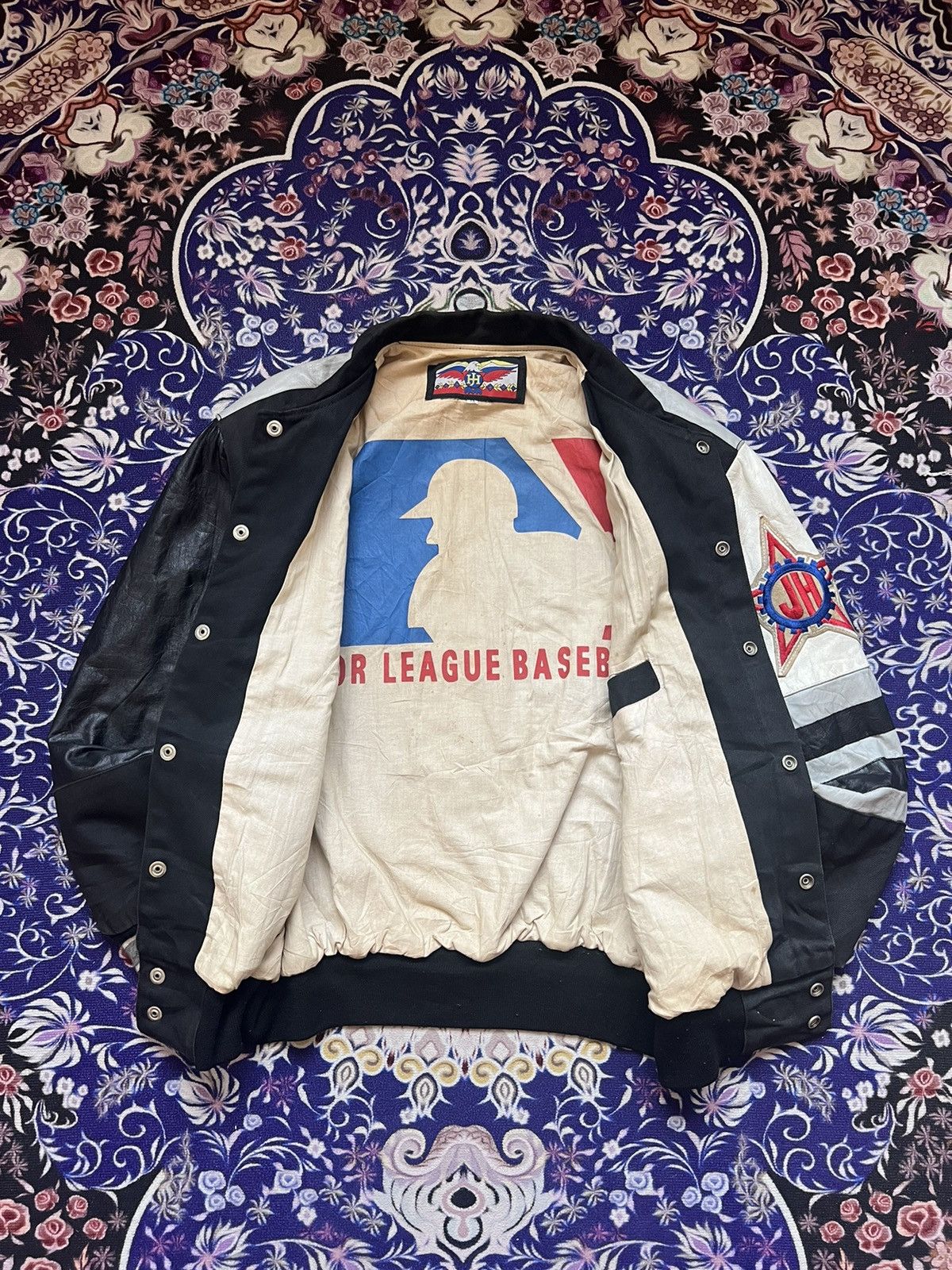 Jeff Hamilton Vintage 90s Jeff Hamilton Chicago White Sox MLB Leather Size US M / EU 48-50 / 2 - 2 Thumbnail