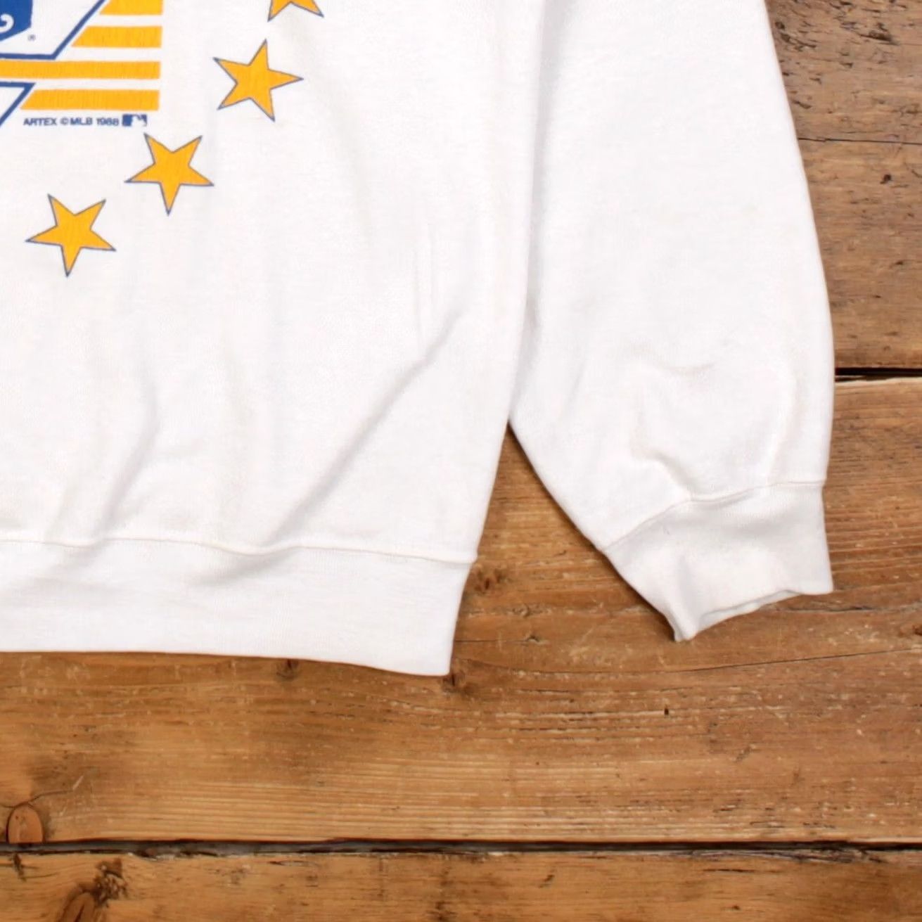 MLB VINTAGE Kansas City Royals MLB Sweatshirt M Roundneck Mens White Size US M / EU 48-50 / 2 - 8 Thumbnail
