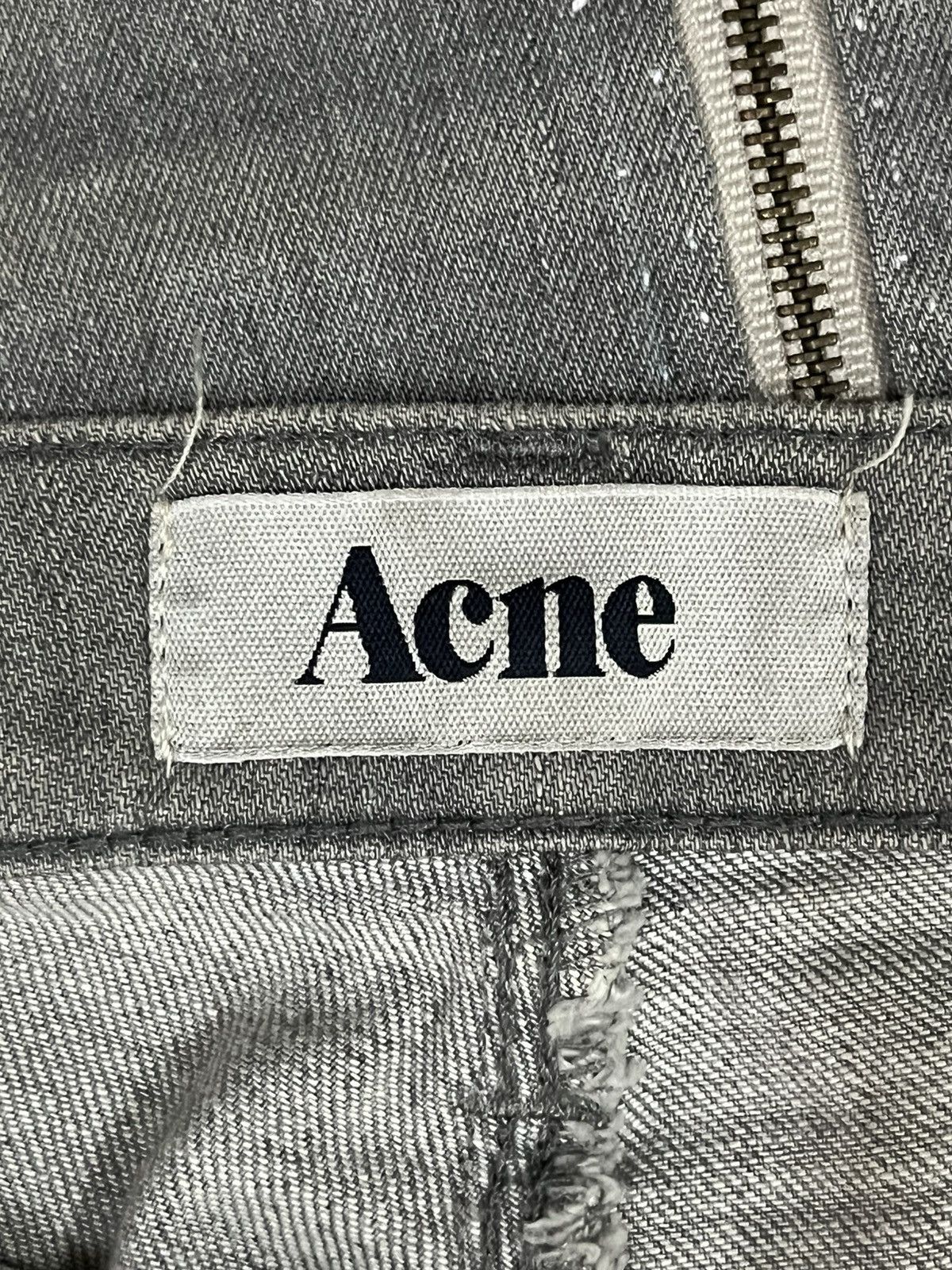 Acne Studios Acne Studios Max Tarnish Leather Patches Paint Splat Jeans Size US 29 - 14 Thumbnail