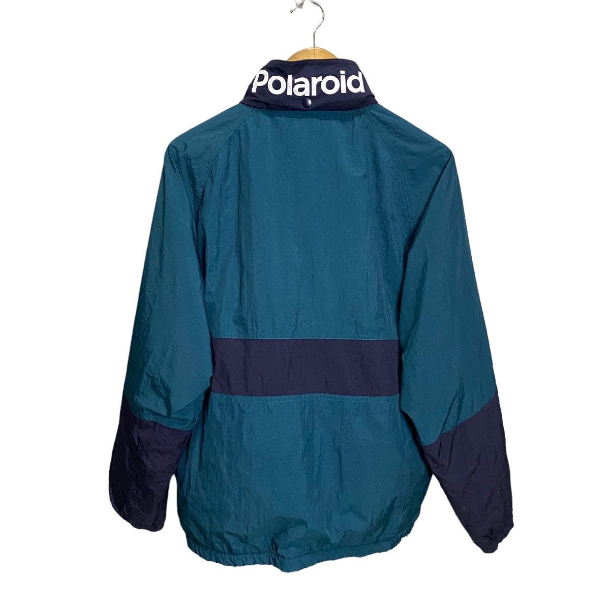 Japanese Brand × Polaroid Polaroid nylon light hoodie jacket Size US L / EU 52-54 / 3 - 4 Thumbnail