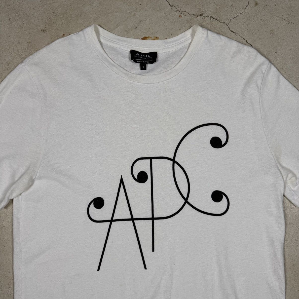 A.P.C. APC Script Logo T-Shirt Size US S / EU 44-46 / 1 - 2 Thumbnail