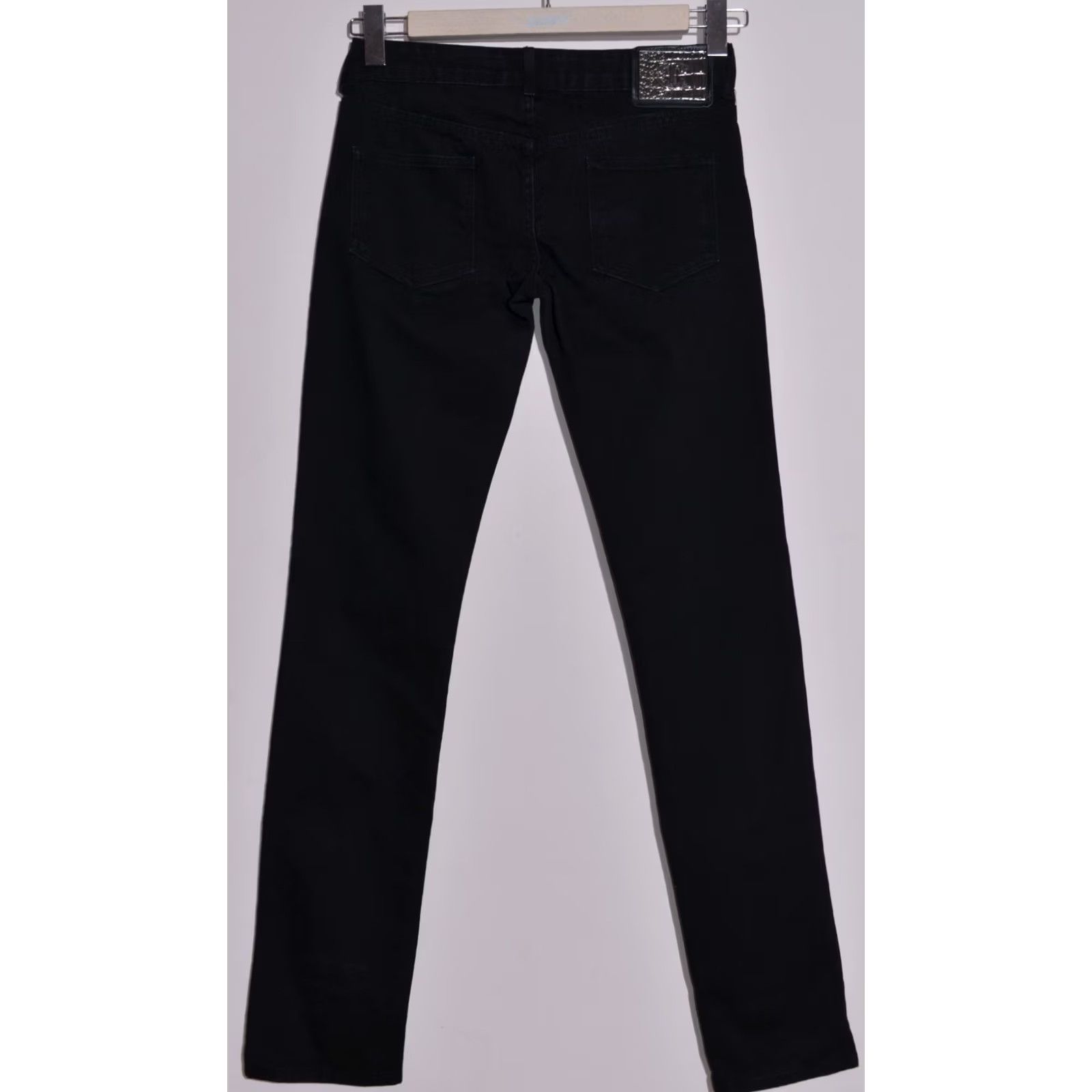 Just Cavalli Just Cavalli By Roberto Cavalli Jeans Black Straight Leg Size 29 Regular Women XS-Size 29 / 43? Size 29" - 4 Thumbnail