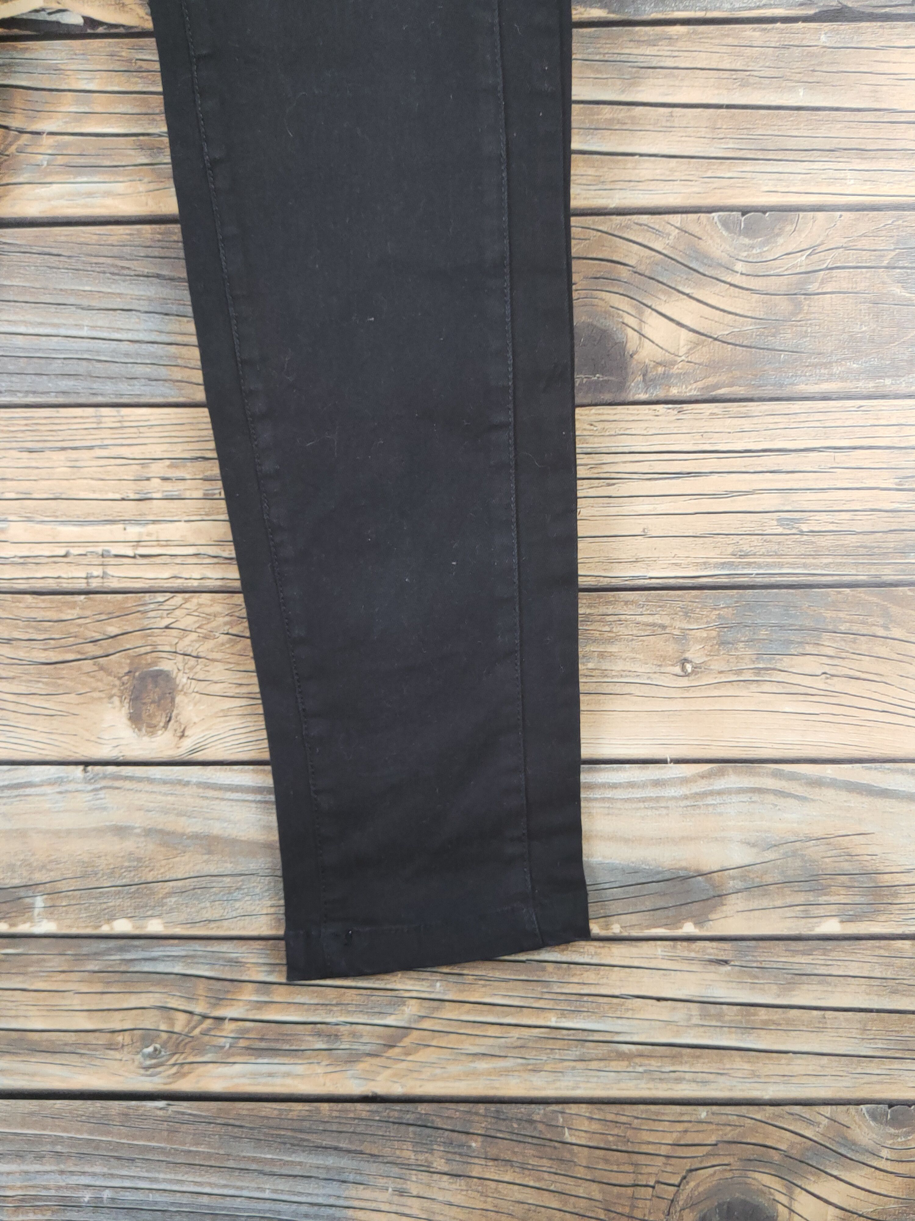Japanese Brand DL Inter Crew Black Multipocket Tactical Cargo Pants #1652 Size 28" / US 6 / IT 42 - 6 Thumbnail