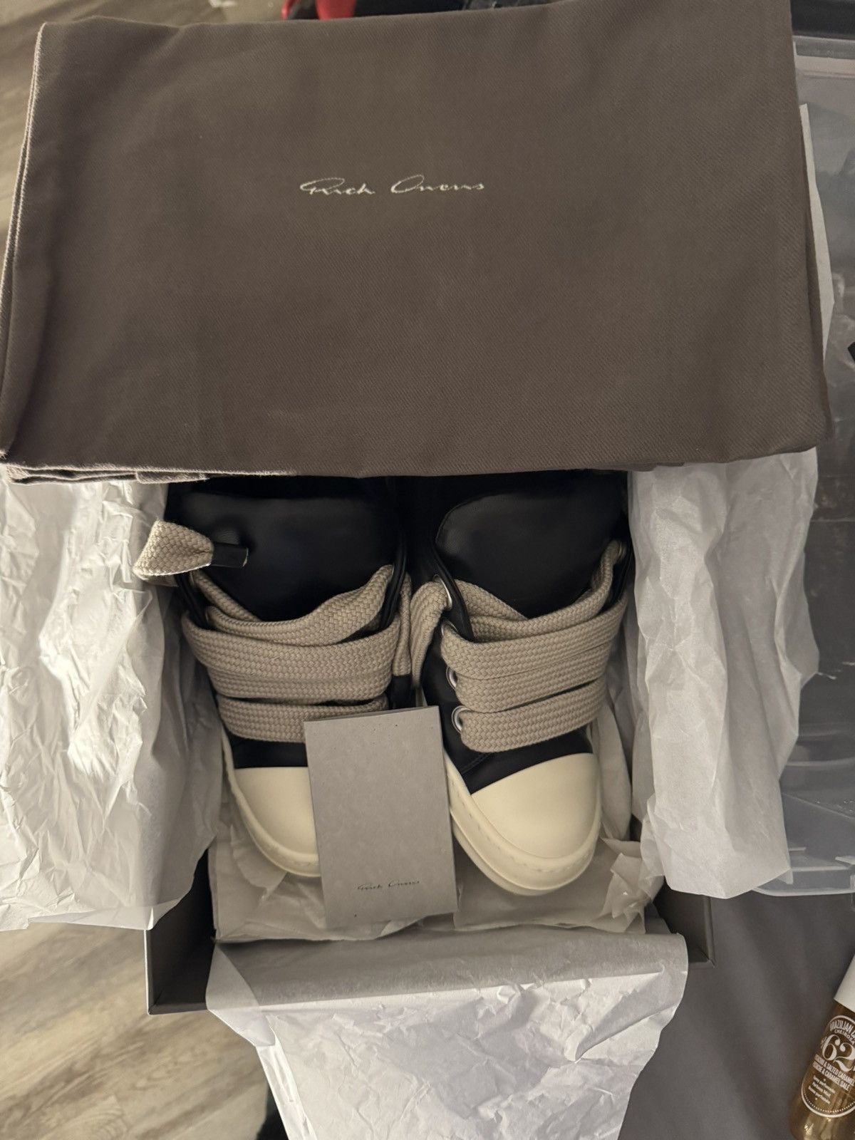 Rick Owens Rick Owen’s Jumbo Laced Sneakers Size US 8 / IT 38 - 6 Thumbnail