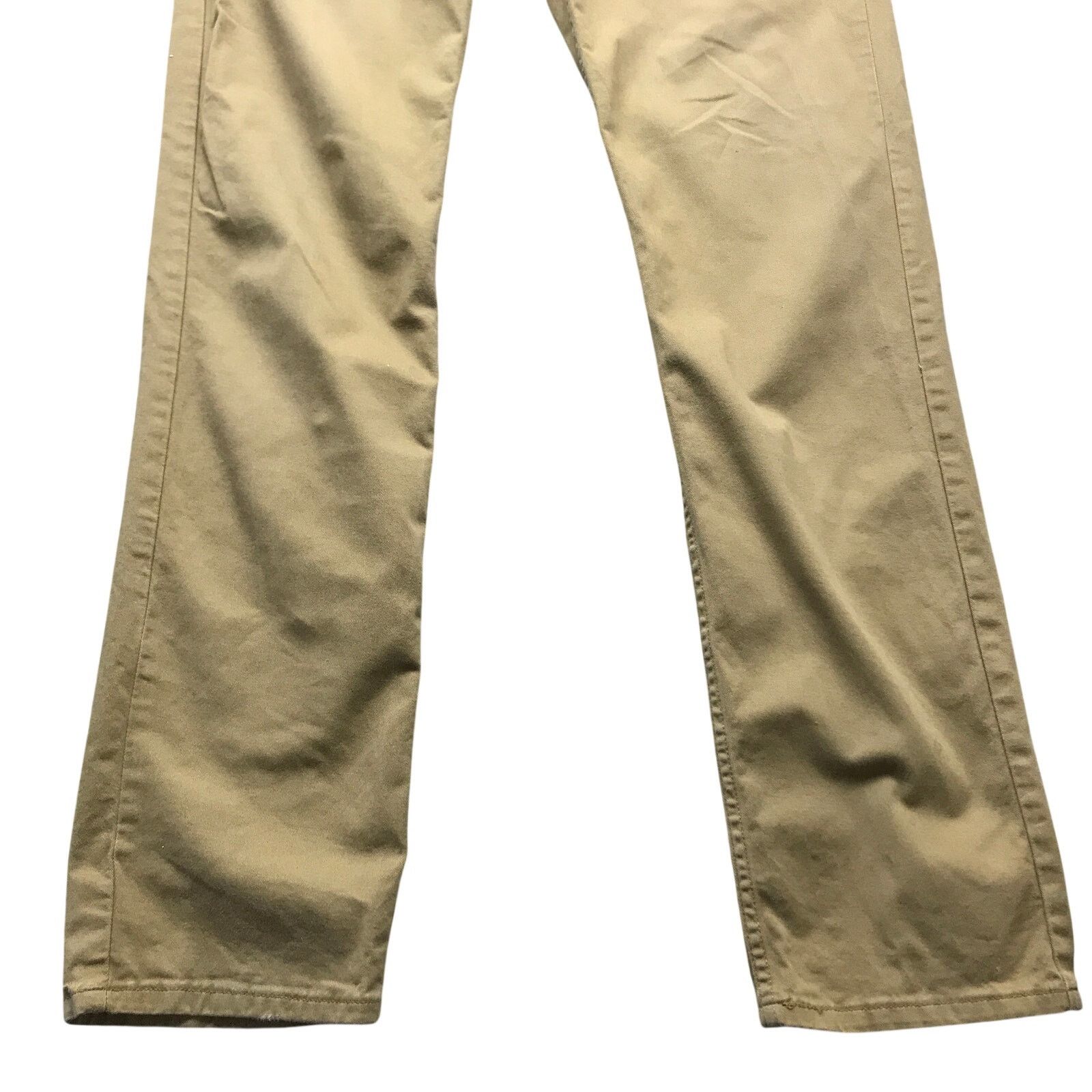Levi's Levis Strauss Khaki Pants Mens 32x34 Straight Fit Beige Size US 32 / EU 48 - 8 Thumbnail
