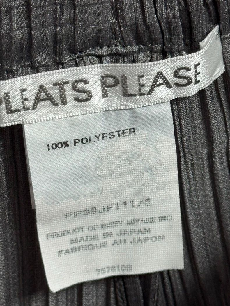 Issey Miyake issey miyake size:3 Grey pleated straight-leg pants Size 42" / US 20 - 3 Thumbnail