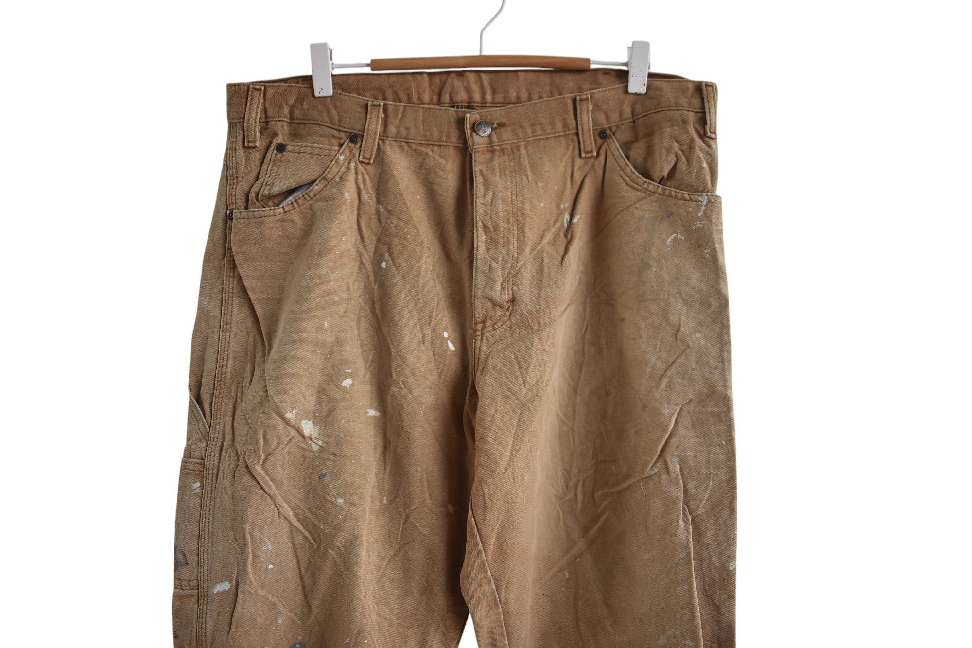 Dickies × Vintage Vintage Dickies Carpenter Distress Pants W36 Size US 36 / EU 52 - 3 Thumbnail