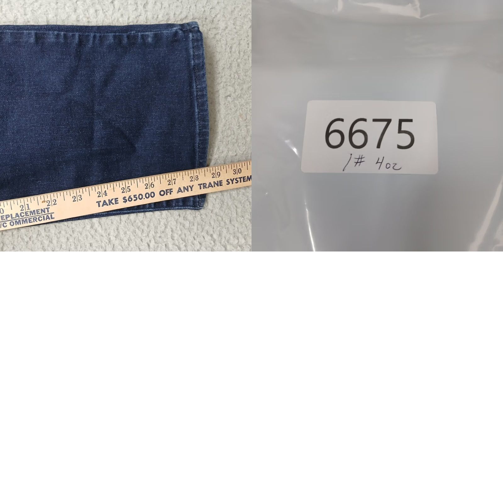 NYDJ VINTAGE NYDJ Marilyn Straight Jeans Womens 14P Dark Wash Lift Tuck Stretch Size 36" / US 14 / IT 50 - 8 Thumbnail