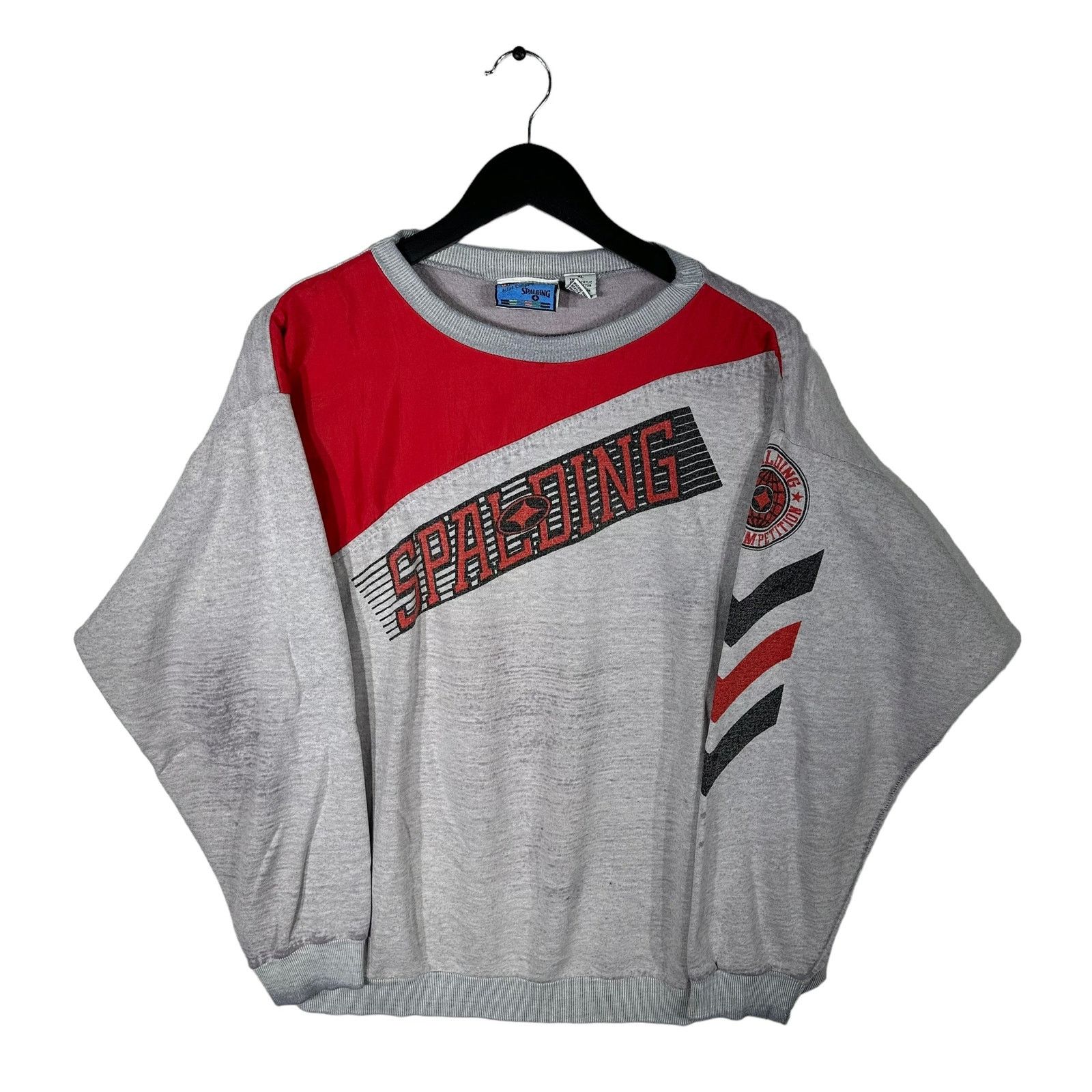 Spalding Vintage Spalding Spellout Crewneck Size US XL / EU 56 / 4 - 1 Thumbnail