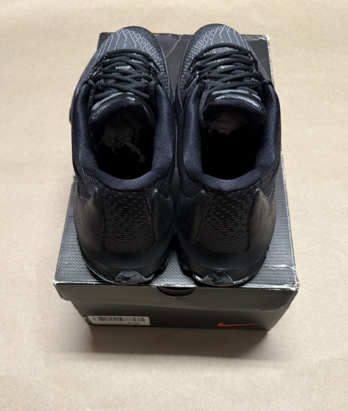 Nike Nike KD 8 Blackout Kevin Durant Men’s size 14 basketball! Size US 14 / EU 47 - 4 Thumbnail