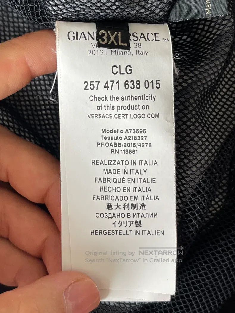 Versace Versace Black and white coat Size US XXL / EU 58 / 5 - 7 Thumbnail