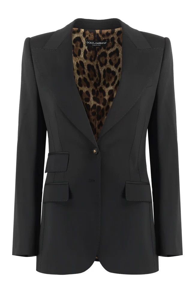 Dolce & Gabbana o1y0825 Blazer in Black Size M / US 6-8 / IT 42-44 - 1 Thumbnail