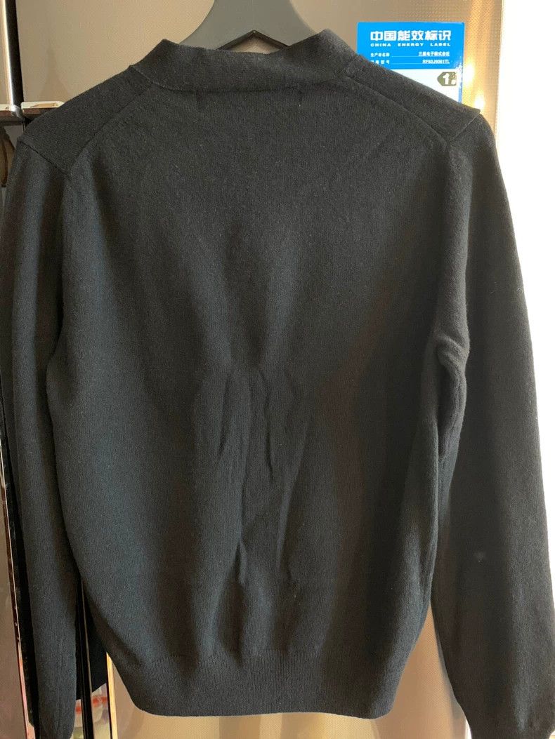 Comme des Garcons Comme Des Garcons Golden heart black sweater cardigan 2504- Size US S / EU 44-46 / 1 - 6 Thumbnail