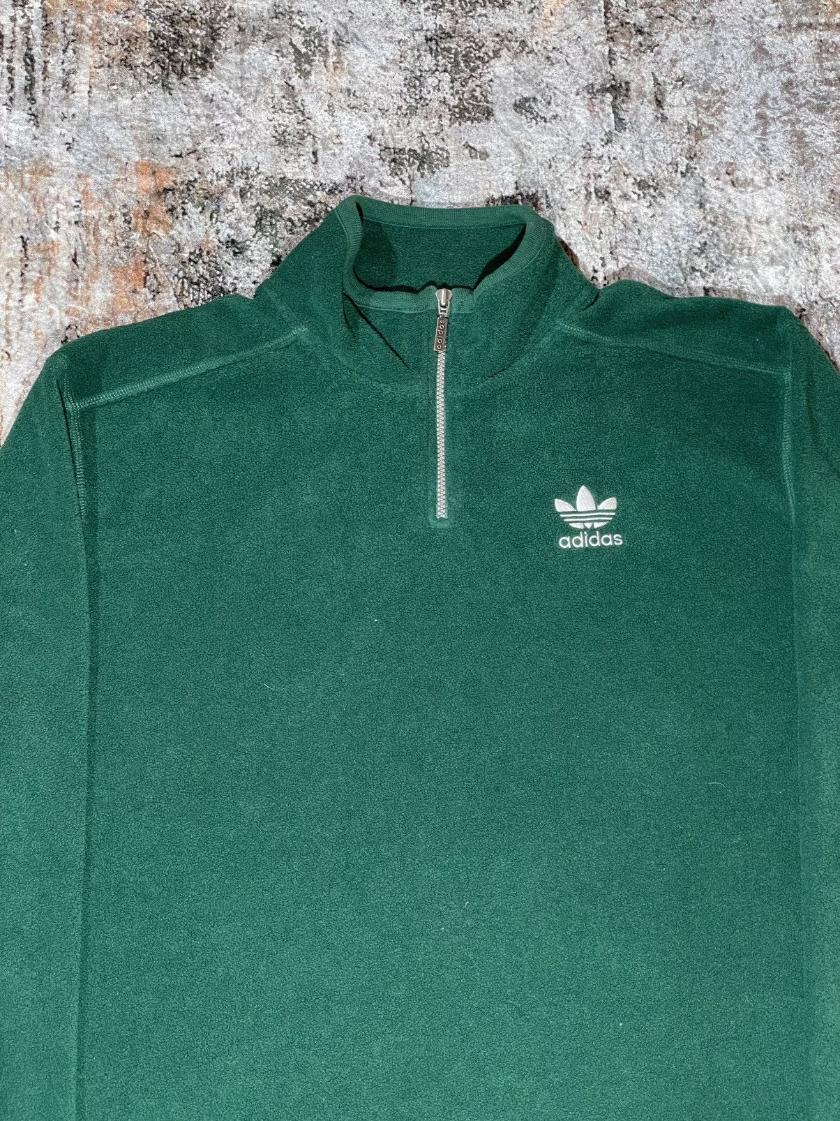 Adidas Adidas 90's old Adidas fleece pullover Size US L / EU 52-54 / 3 - 3 Thumbnail