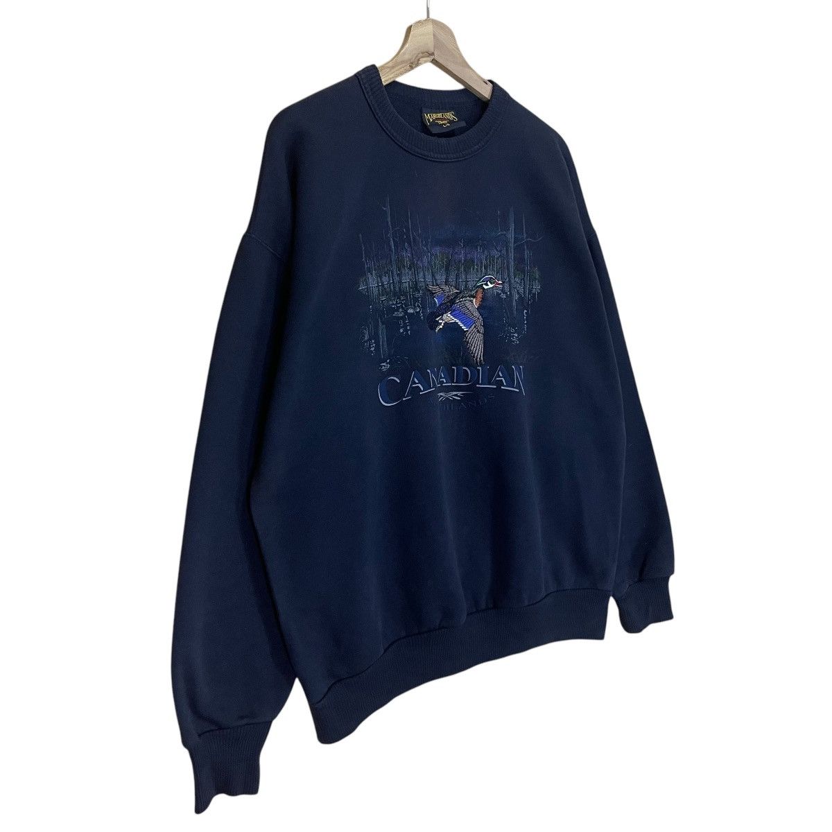 Vintage Vintage 90s Canadian Marshlands Big Logo Crewneck Sweatshirt Size US L / EU 52-54 / 3 - 2 Thumbnail