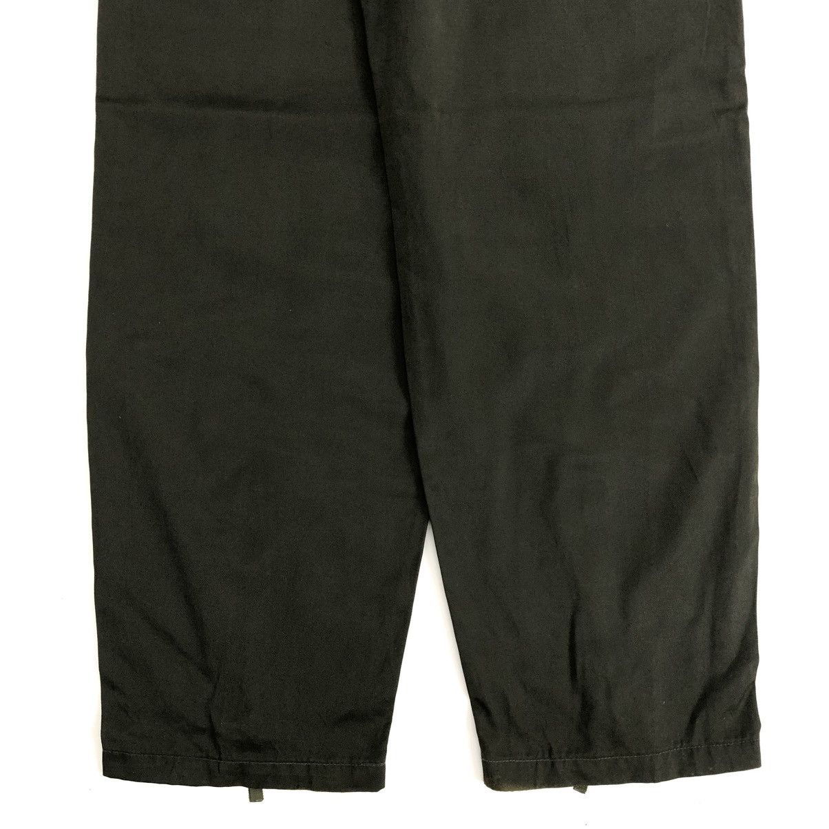 If Six Was Nine × Japanese Brand × Le Grande Bleu (L.G.B.) Vintage Bobson Big Pocket Bondage Cargo Olive Green Pants Size US 29 - 14 Thumbnail