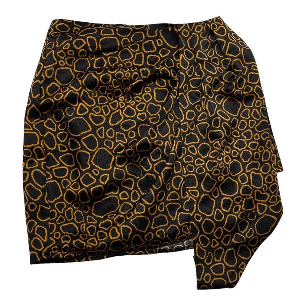 REVOLVE House of Harlow x Revolve l Noir Abstract Mini Skort Size XS Size 26" / US 2 / IT 38 - 2 Thumbnail