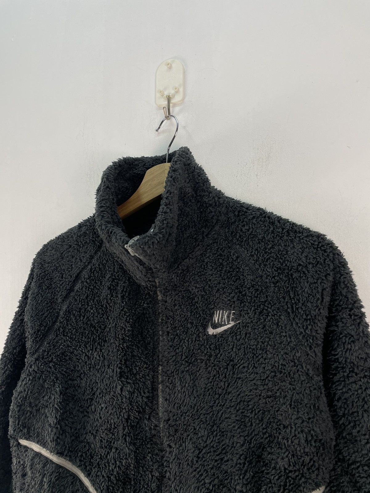 Nike Nike Fleece Jacket Sherpa Y2K Size US S / EU 44-46 / 1 - 2 Thumbnail