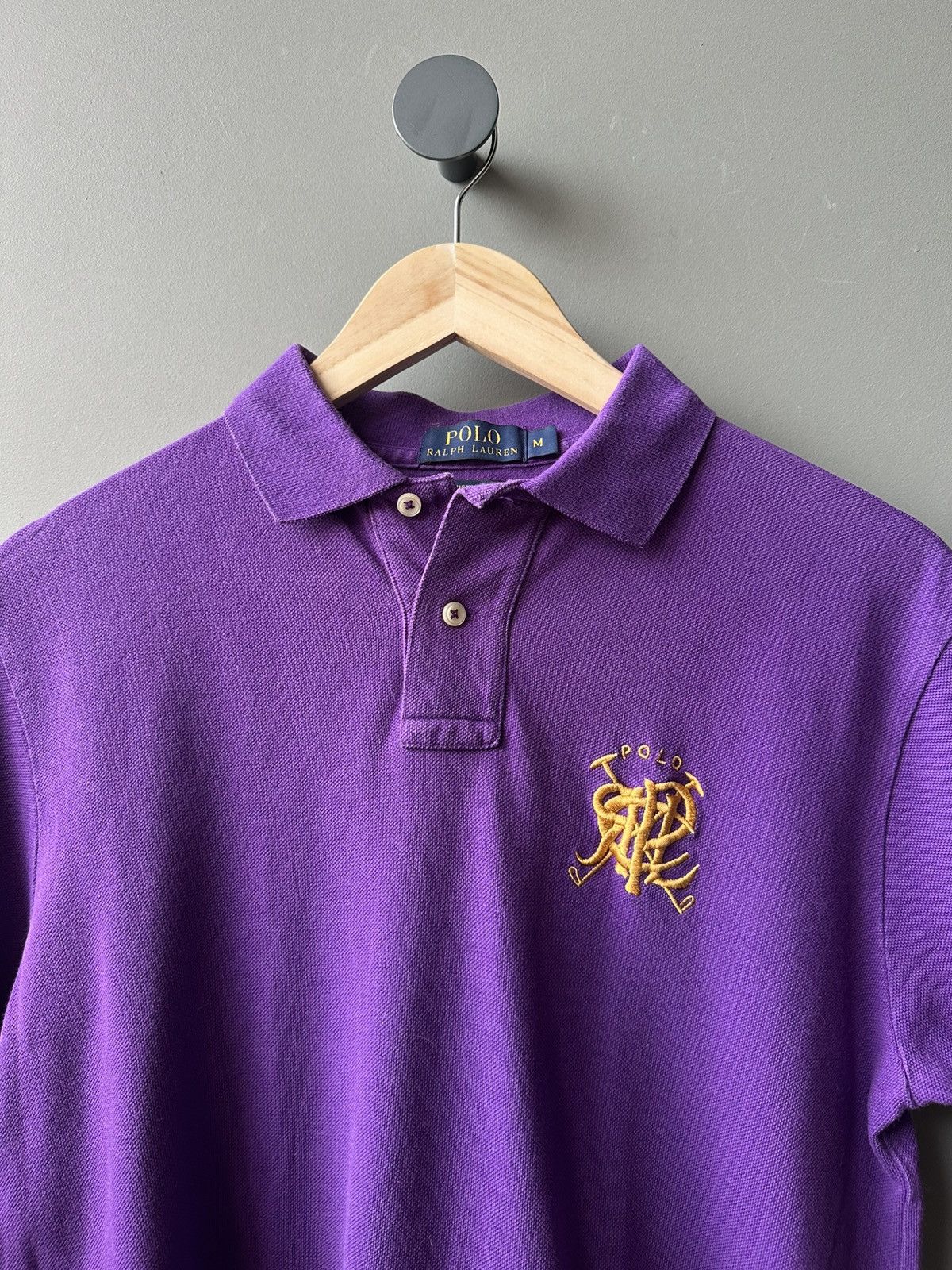 Polo Ralph Lauren Women's Polo Ralph Lauren Purple Cotton Tee Size M Size M / US 6-8 / IT 42-44 - 2 Thumbnail