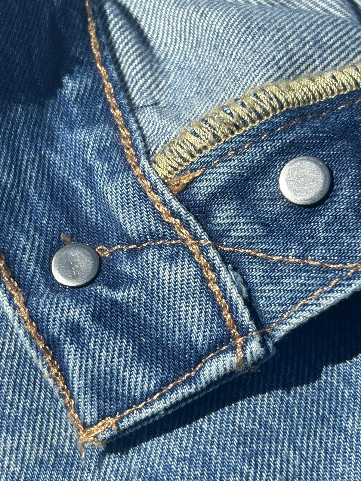 Levi's Levi’s Blue Distressed 501’s Size US 34 / EU 50 - 7 Thumbnail