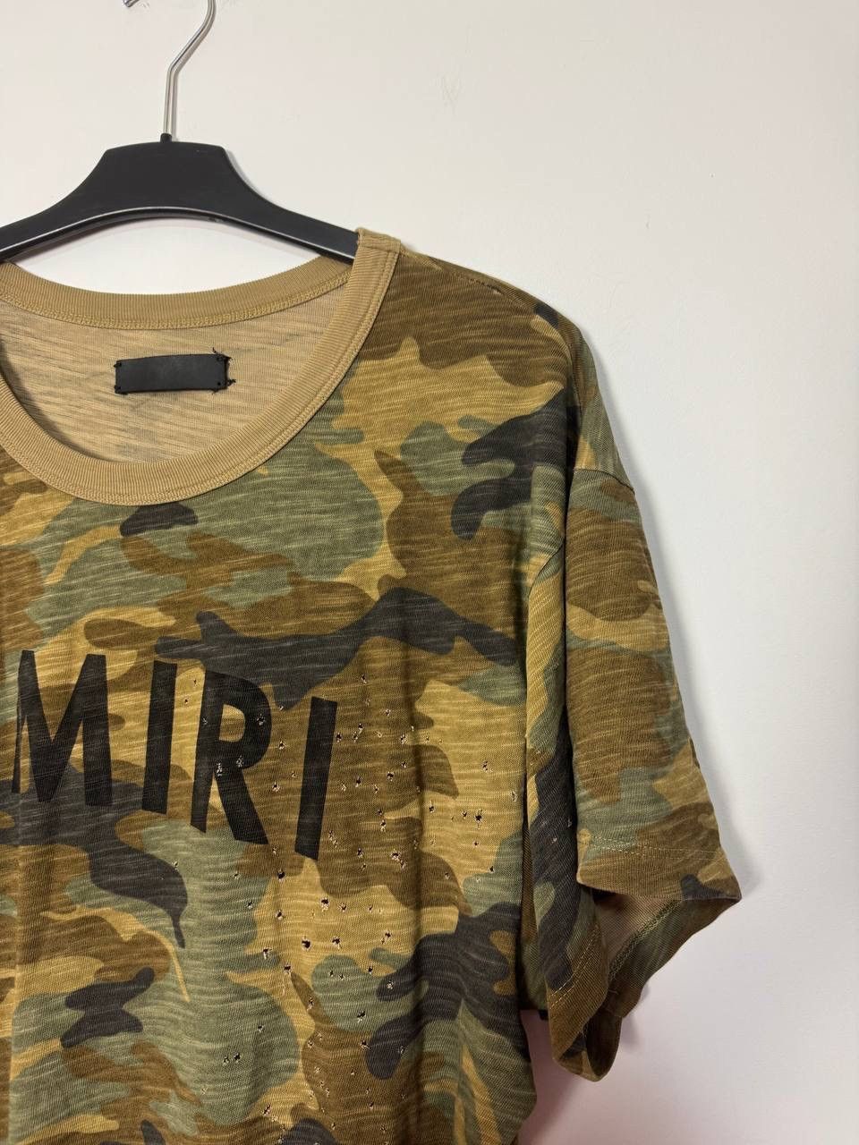 Amiri FW17 Amiri camo shotgun oversized tee Size US S / EU 44-46 / 1 - 8 Thumbnail