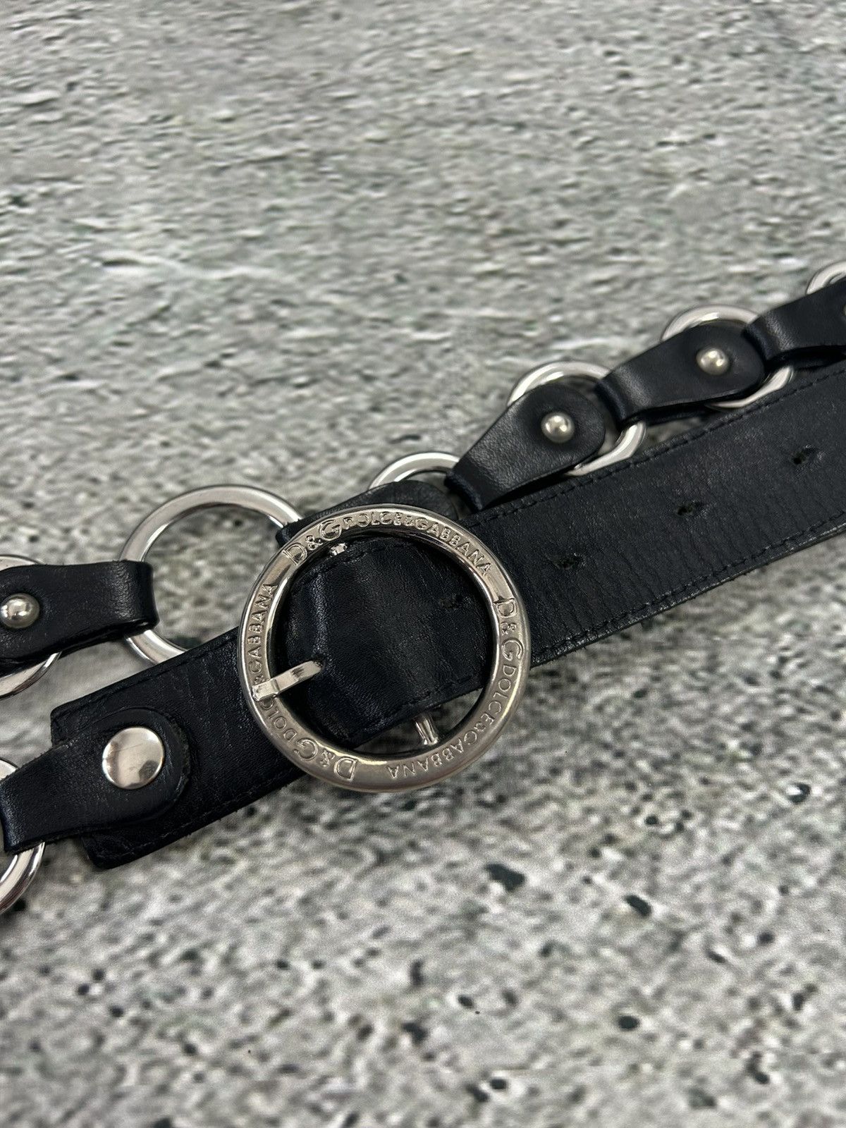 Dolce & Gabbana 00s Dolce & Gabbana DG Logo Chain Belt Y2K Size ONE SIZE - 2 Thumbnail