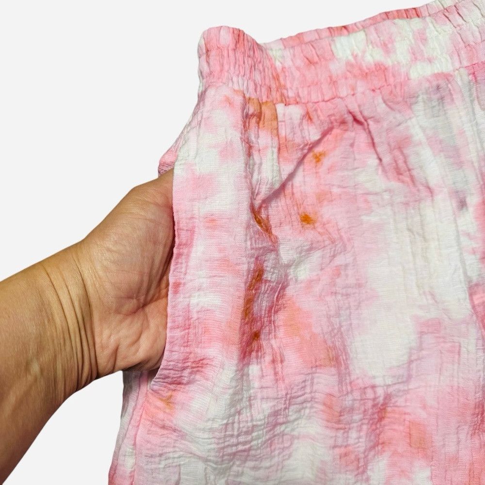 Zara NWT New Zara Tie Dye Viscose High Waist Shorts Size M Size 30" / US 8 / IT 44 - 4 Thumbnail