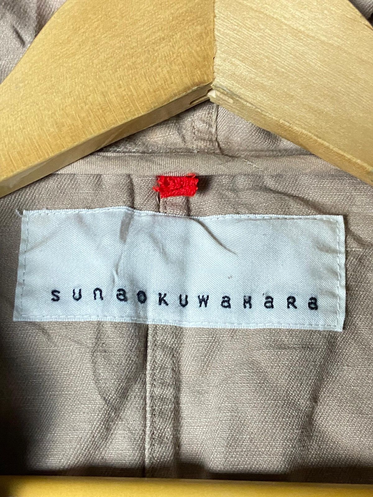 Japanese Brand Vintage SUNAO KUWAHARA Hooded Coat (140) Size US XXS / EU 40 - 6 Thumbnail