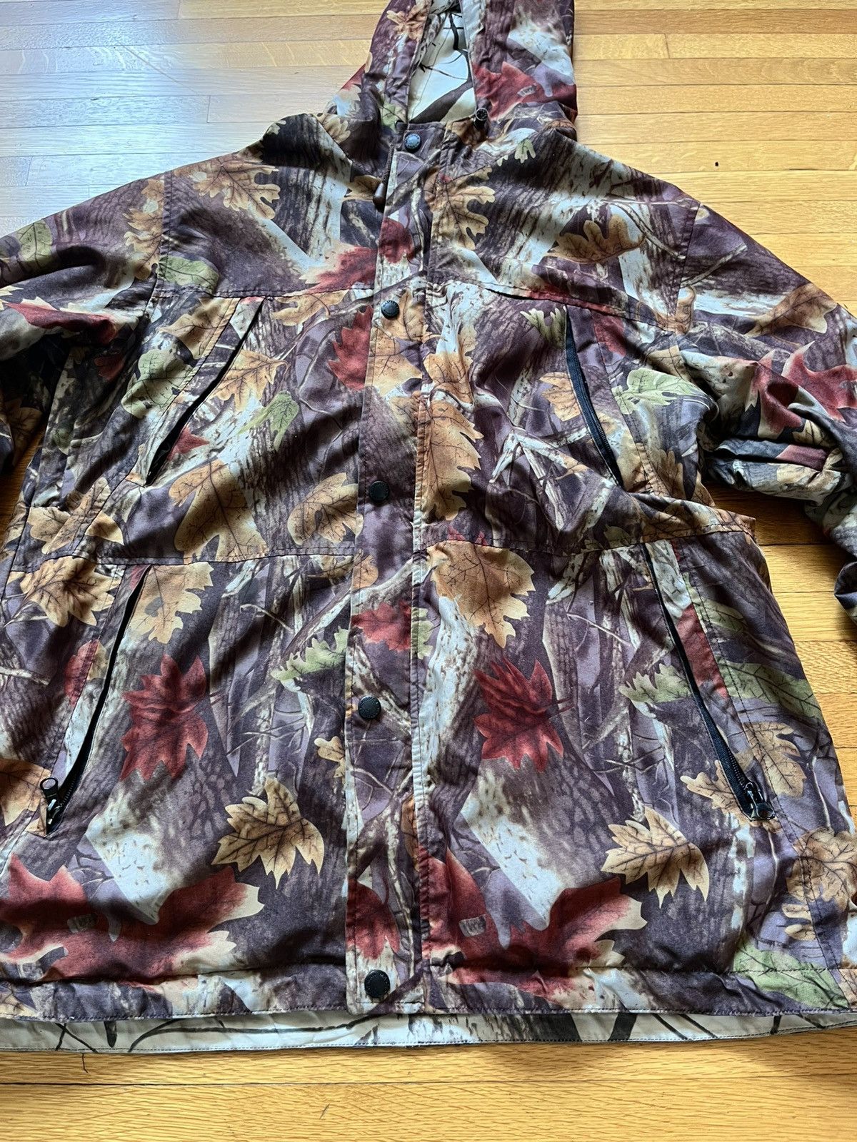 Realtree Fully reversible waterproof camouflage jacket Size US XL / EU 56 / 4 - 5 Thumbnail