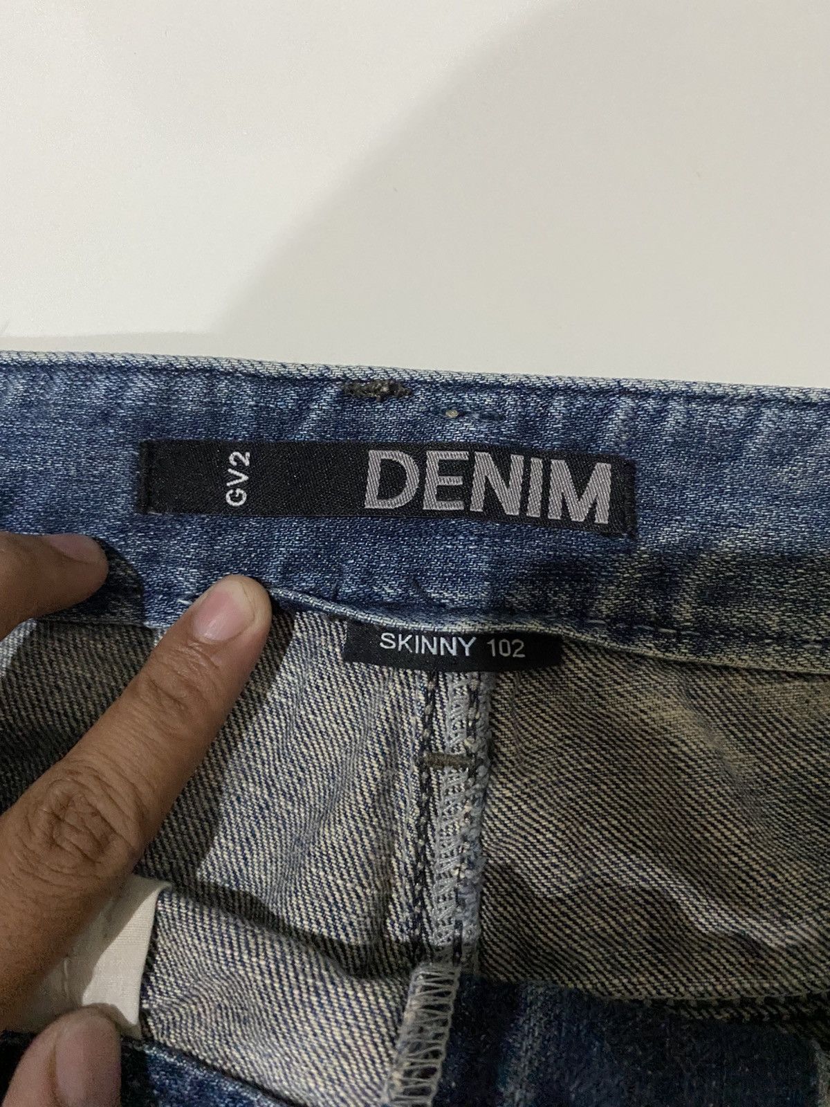 Japanese Brand × Tornado Mart Rare Patern denim wash GV2 Size US 31 - 7 Thumbnail