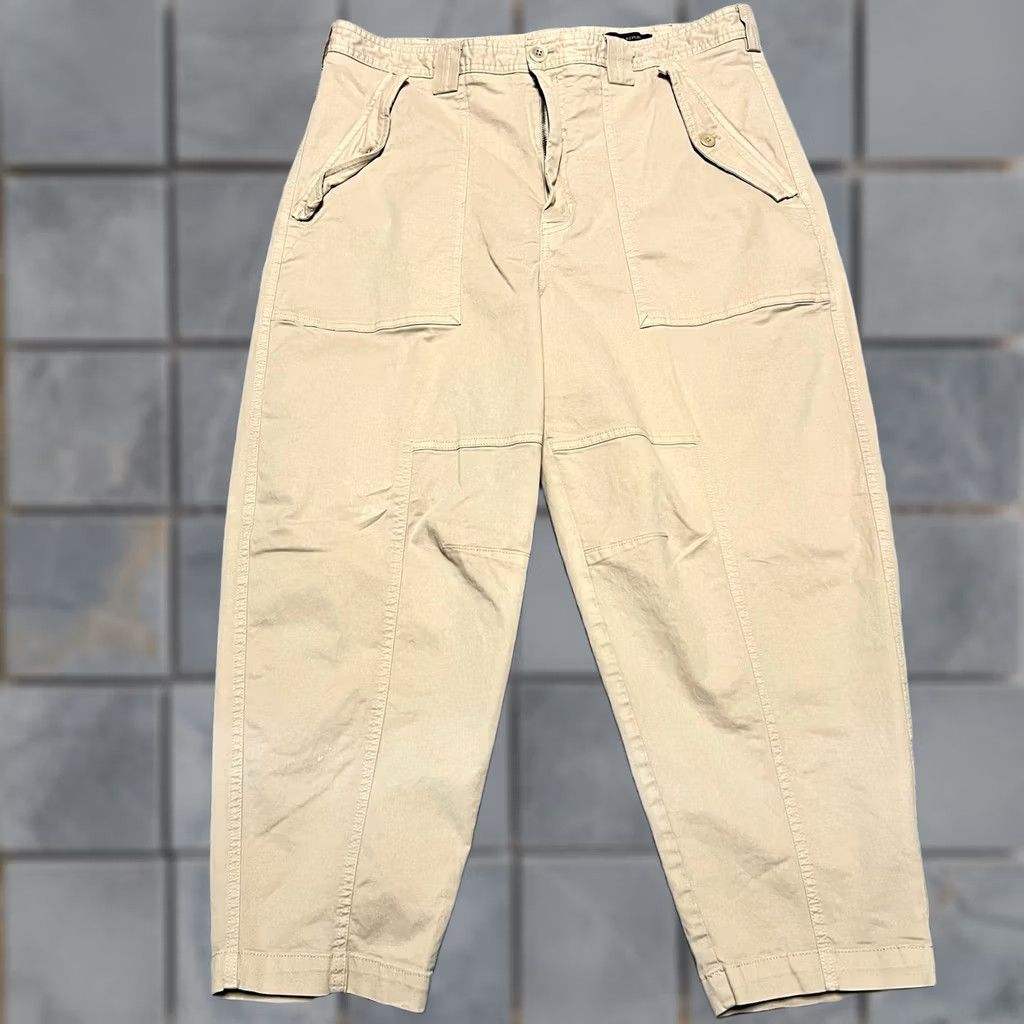 Banana Republic Banana Republic Pants Womens 16 (38x25.5) Utility Barrel Tan Beige 802802 Size 38" / US 16 / IT 52 - 1 Thumbnail
