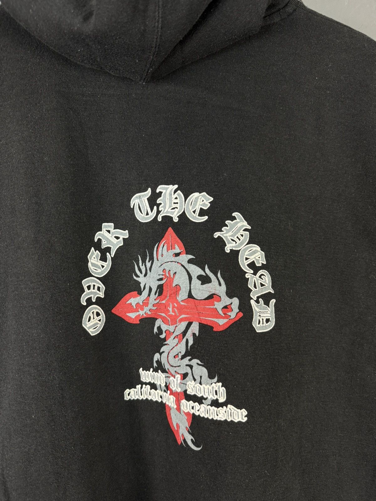 Dragonfly × Japanese Brand × Vintage JAPANESE DESIGN DRAGON FLY CROSS LOGO HOODIE SWEATSHIRT Size US S / EU 44-46 / 1 - 2 Thumbnail