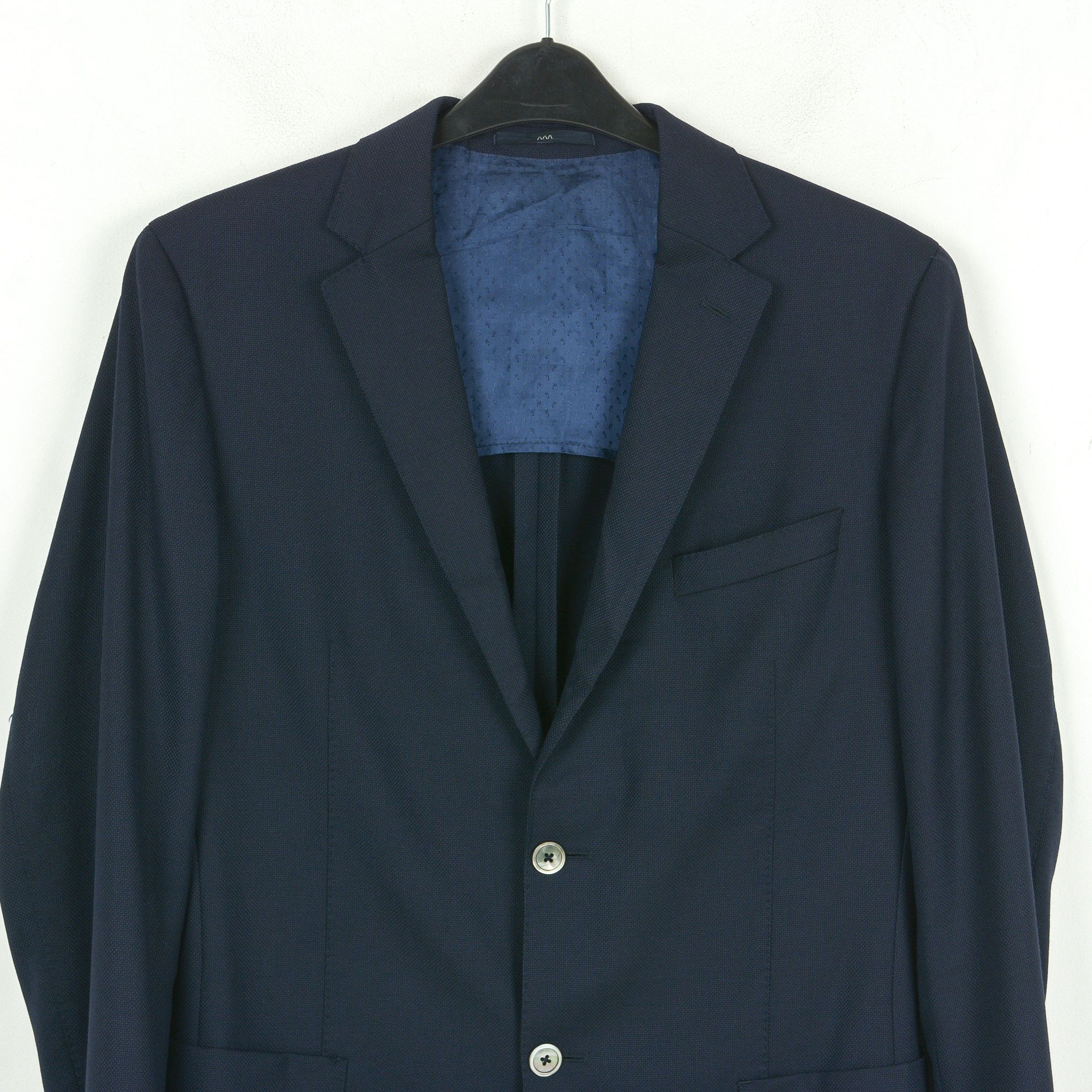 Other W20 EDUARD DRESSLER Shaped Fit Men Wool Blazer Suit Jacket Size 38L - 2 Thumbnail