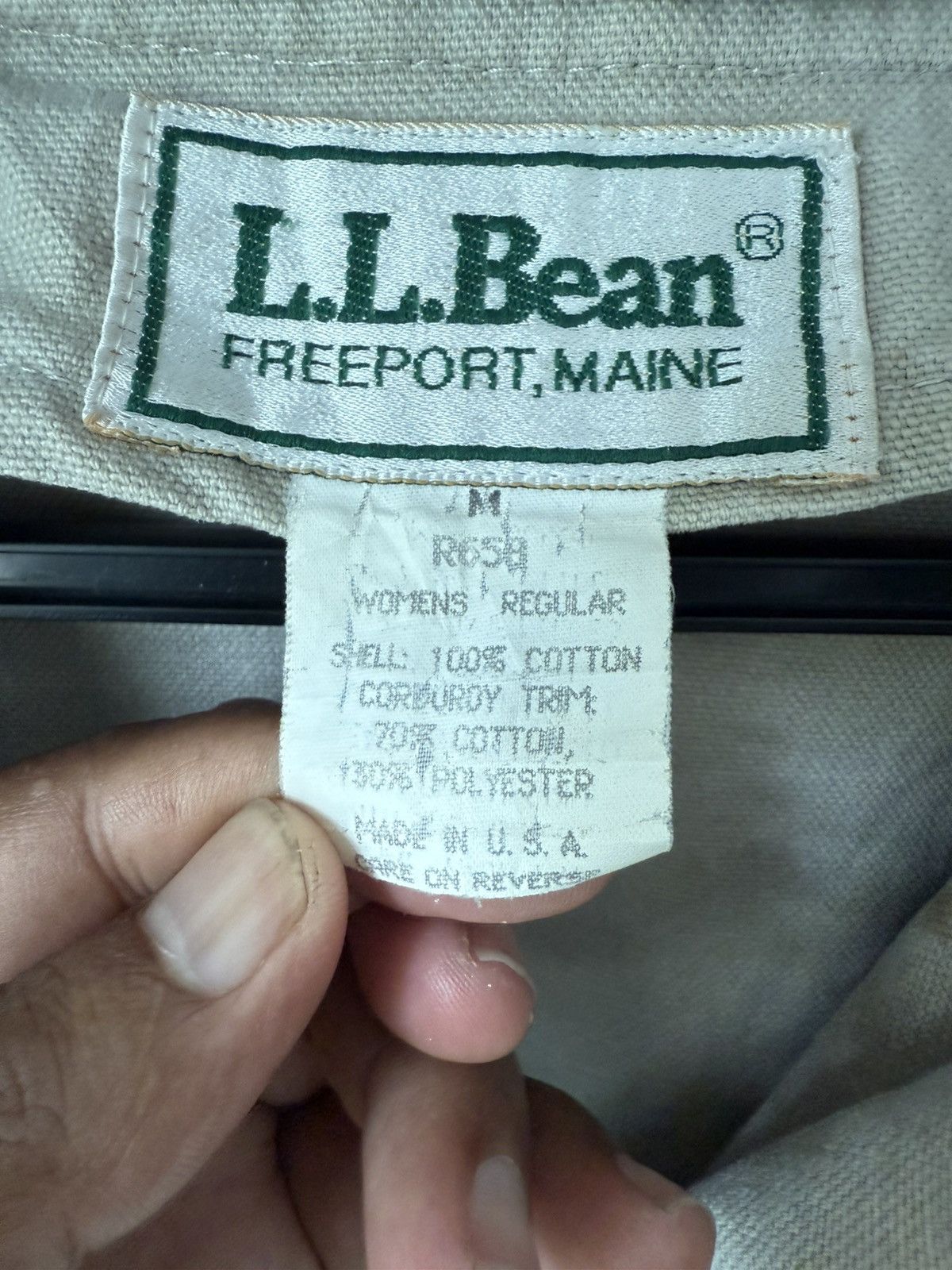 L.L. Bean Vintage LL BEAN Hunting Jacket Canvas Made in USA Size US M / EU 48-50 / 2 - 7 Thumbnail