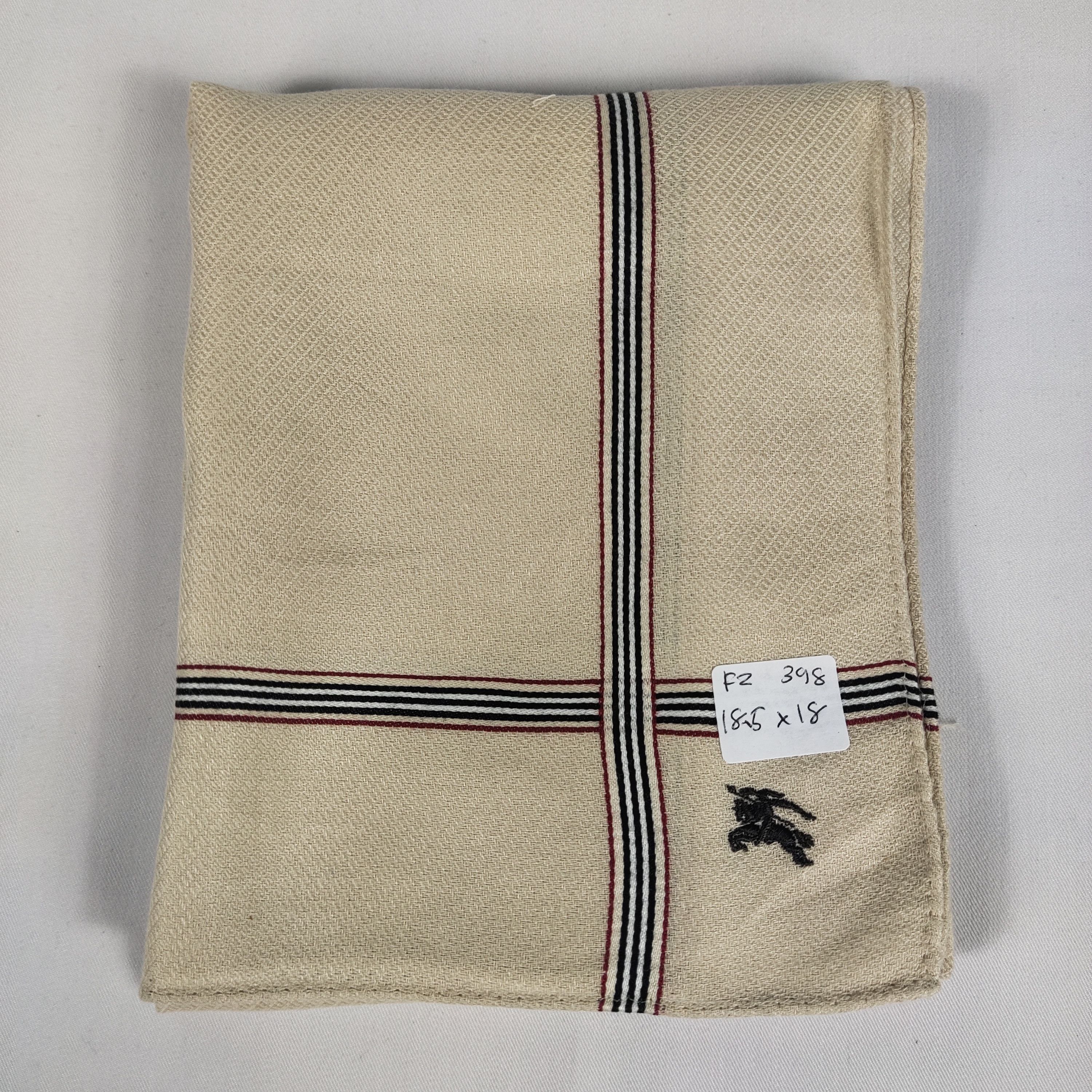 Burberry × Vintage Burberry Handkerchief / Neckerchief / Bandana FZ398 Size ONE SIZE - 2 Thumbnail