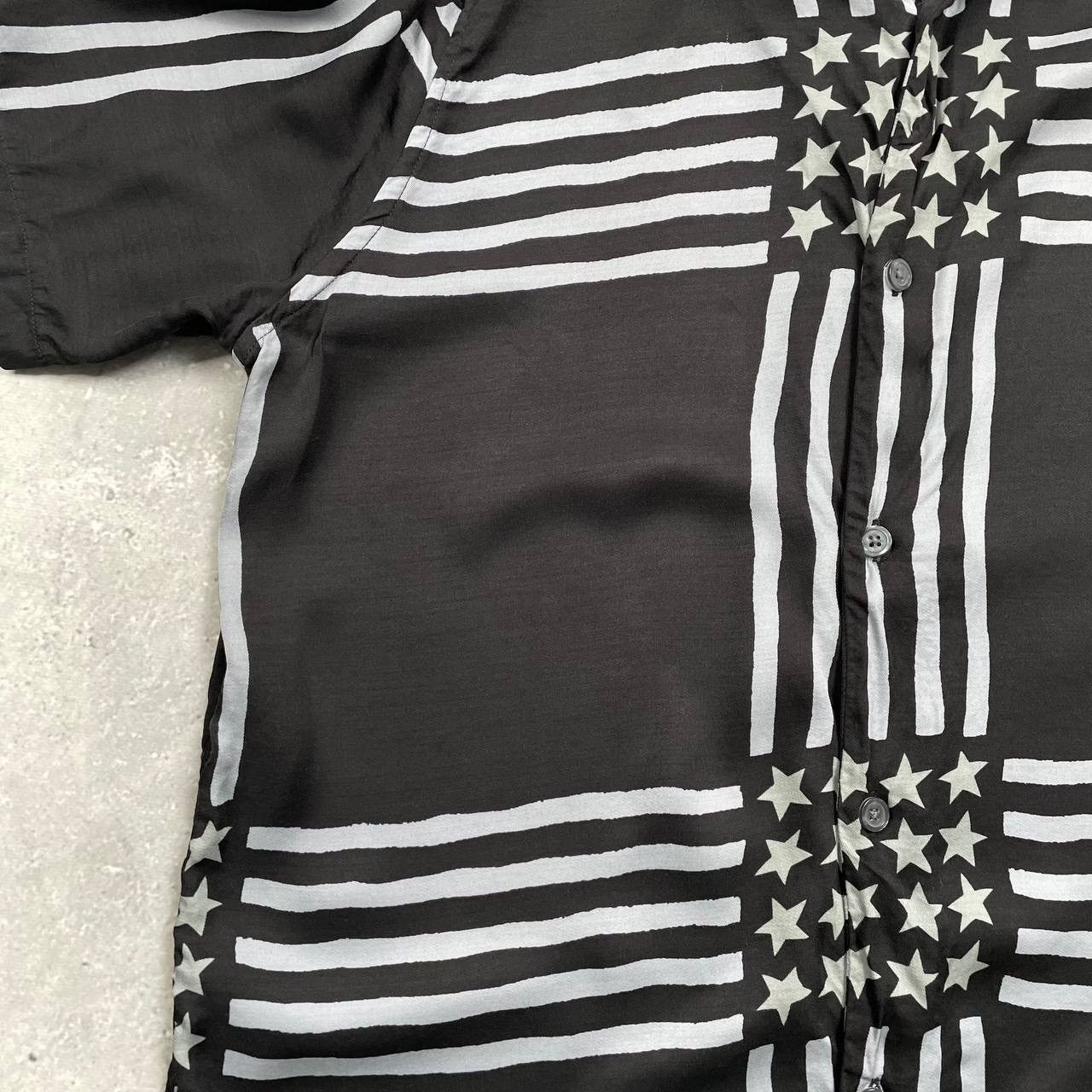 Allsaints Allsaints Union Viscose Short Sleeve Button-Up Camp Shirt S Size US S / EU 44-46 / 1 - 14 Thumbnail