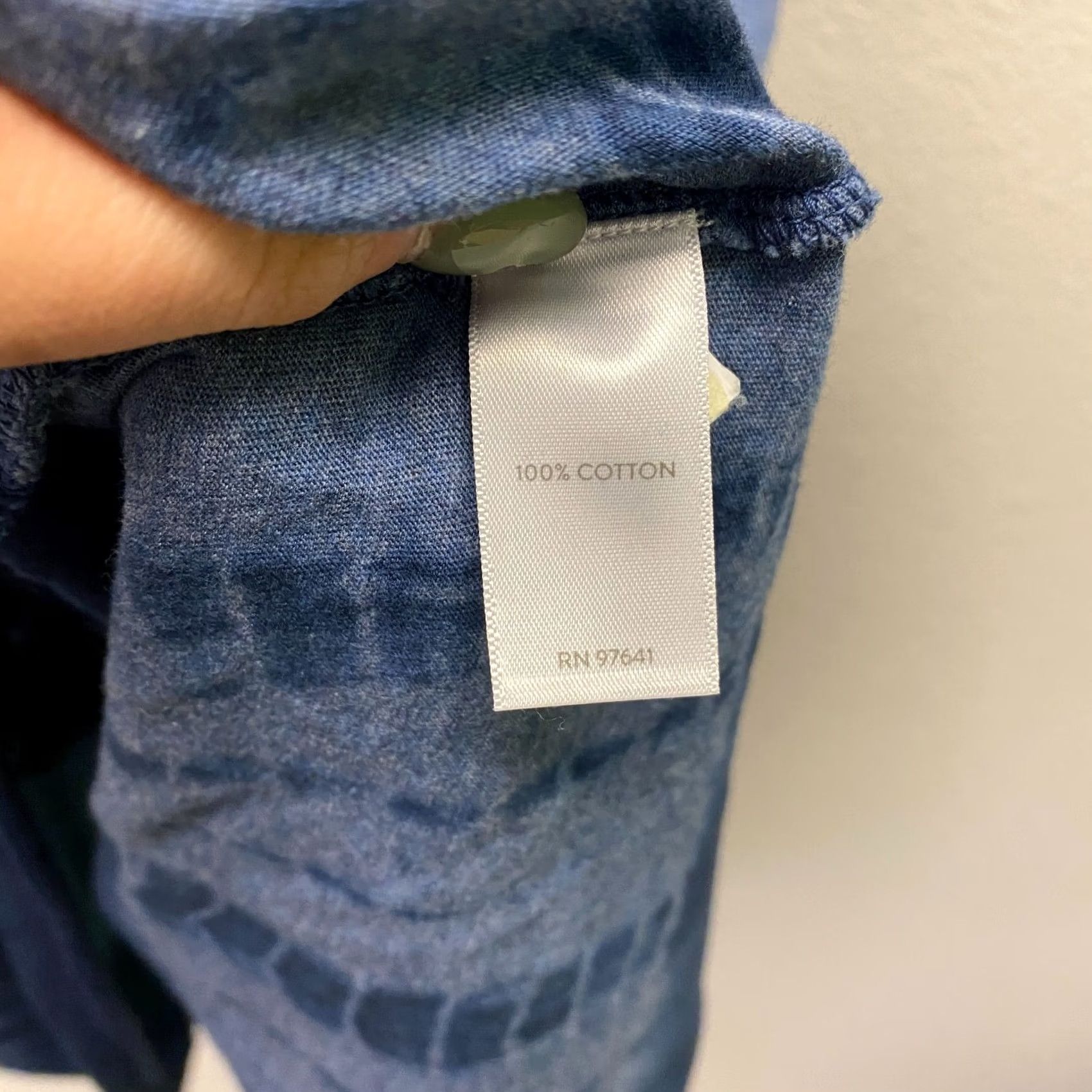 J. Jill J. Jill Sleep Dress Womens Small PJ Maxi Sleeveless 100% Cotton Blue Size S / US 4 / IT 40 - 5 Thumbnail