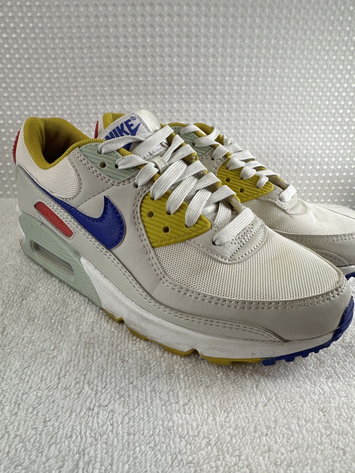Nike Nike Air Max 90 'Summit White' Multi-Color Shoes Size US 7.5 / IT 37.5 - 2 Thumbnail