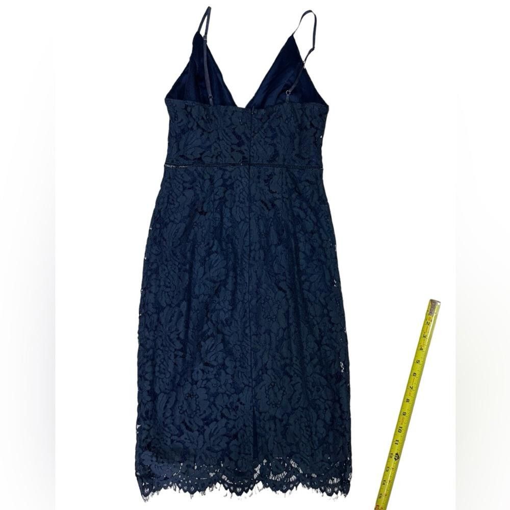 Other Astr l Navy Lace Bodycon Dress XS Size XS / US 0-2 / IT 36-38 - 3 Thumbnail