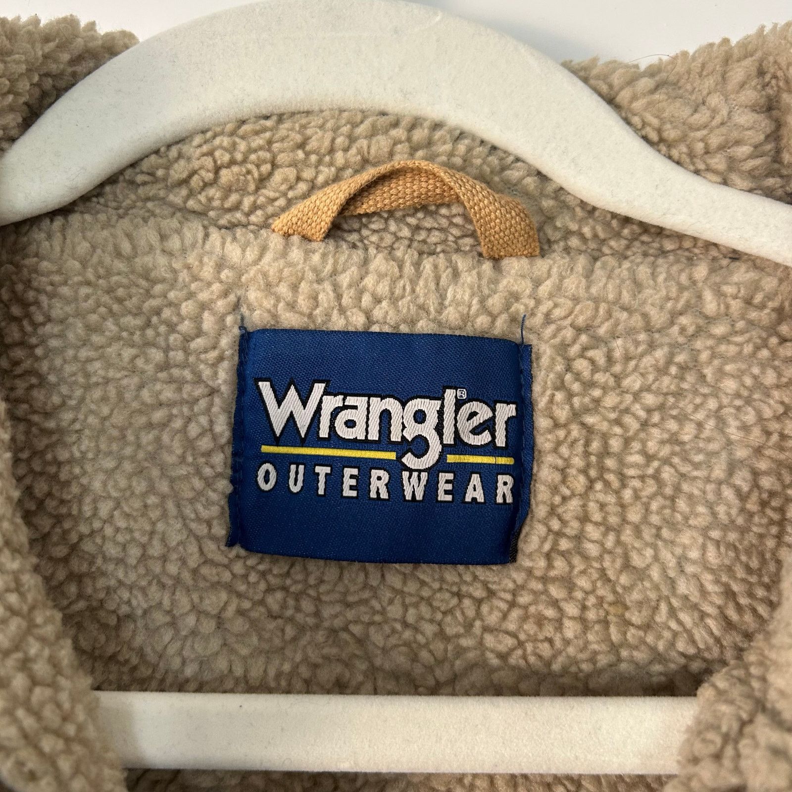 Wrangler Wrangler outerwear brown vest with fleece lining Size US XL / EU 56 / 4 - 2 Thumbnail