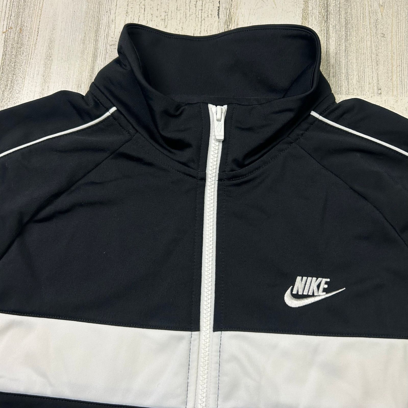 Nike Nike Sportswear Full Zip Black Track Jacket Size US L / EU 52-54 / 3 - 2 Thumbnail