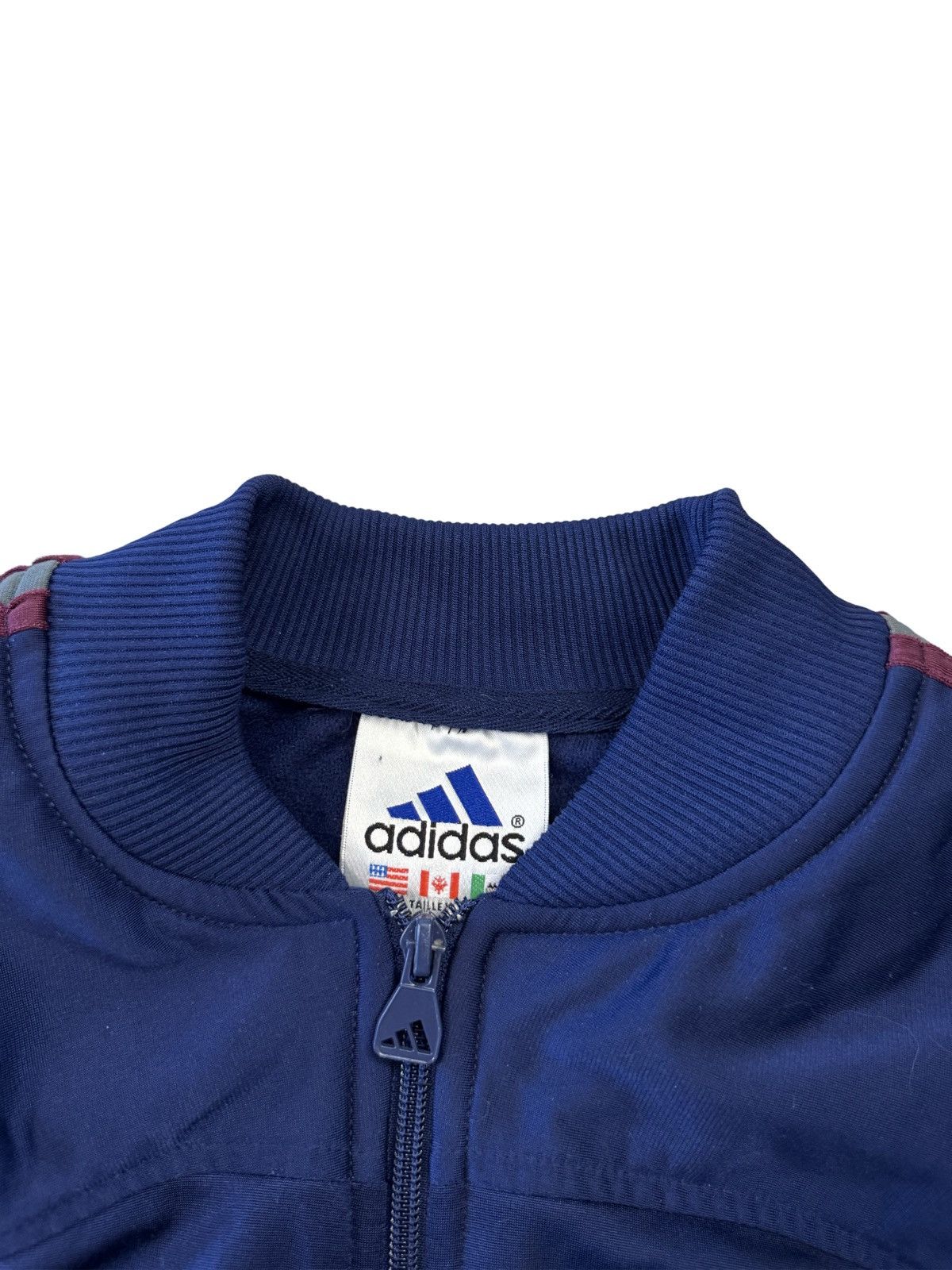 Adidas × Vintage 🔥Vintage Adidas Track Jacket/Adidas Zip Track Sweatshirt Size US XXL / EU 58 / 5 - 9 Thumbnail