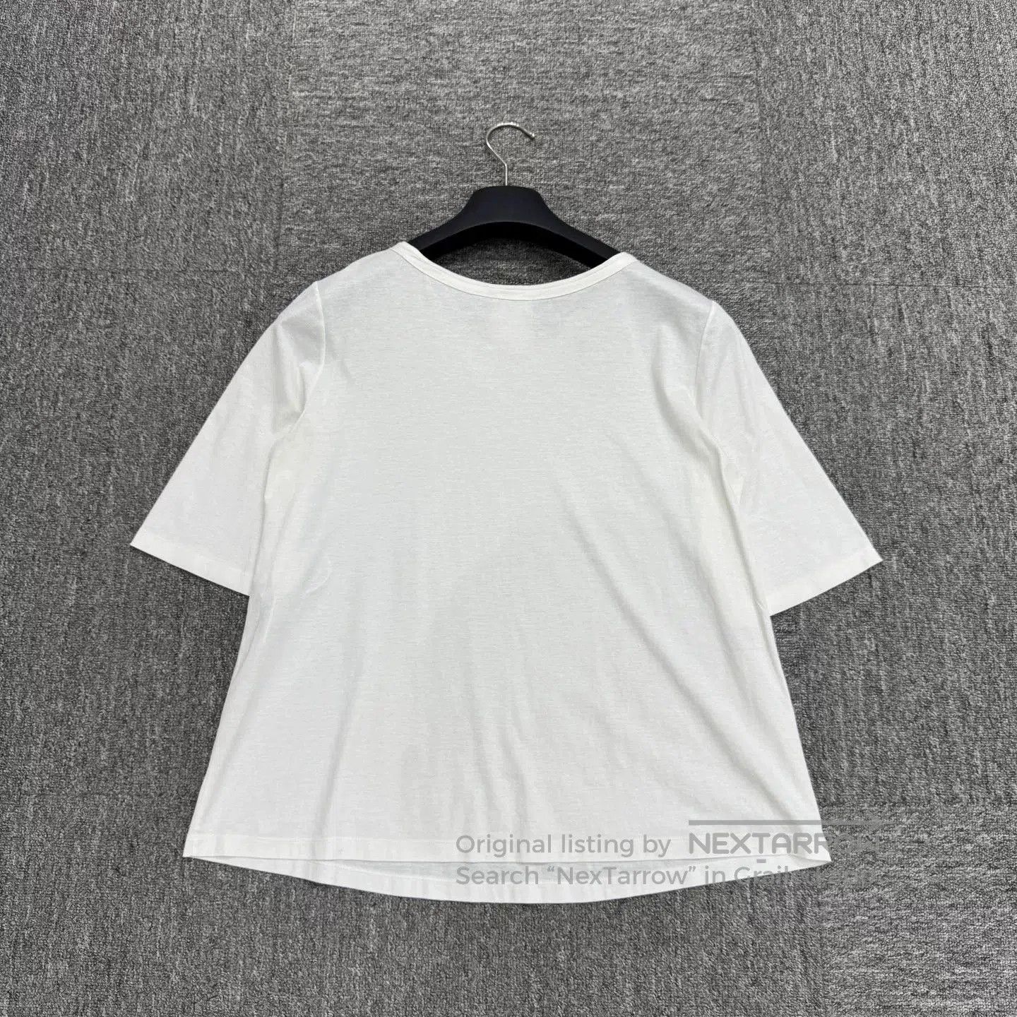 Chanel Chanel Crystal Embroidered Letter Tee. Size XXS / US 00 / IT 34 - 6 Thumbnail