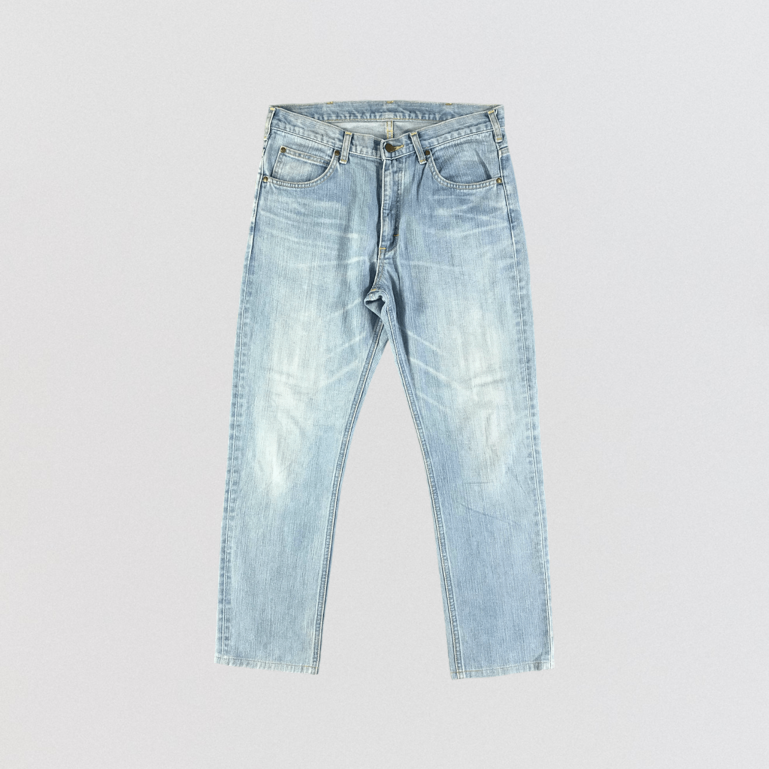 Lee × Vintage Vintage Blue Wash Lee Jeans-JM3248 Size US 35 - 1 Thumbnail