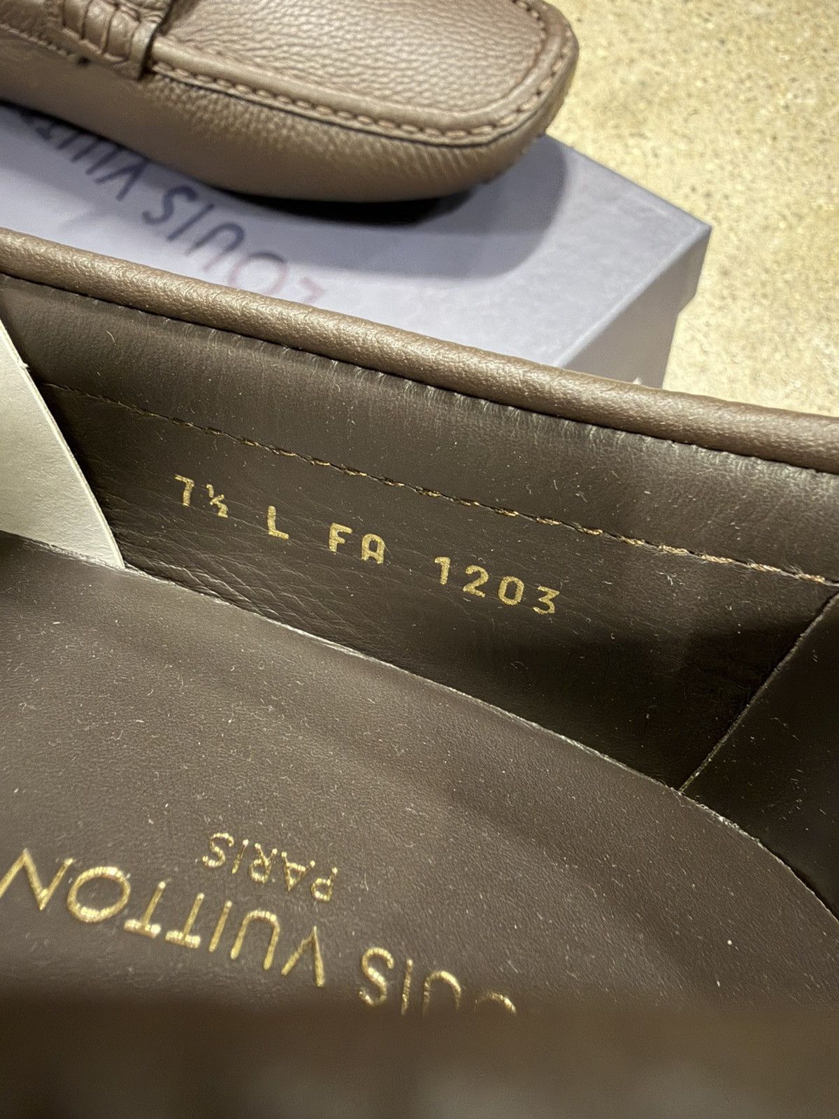 Louis Vuitton Louis Vuitton Driving Leather Loafers NEW Size US 8.5 / EU 41-42 - 8 Thumbnail