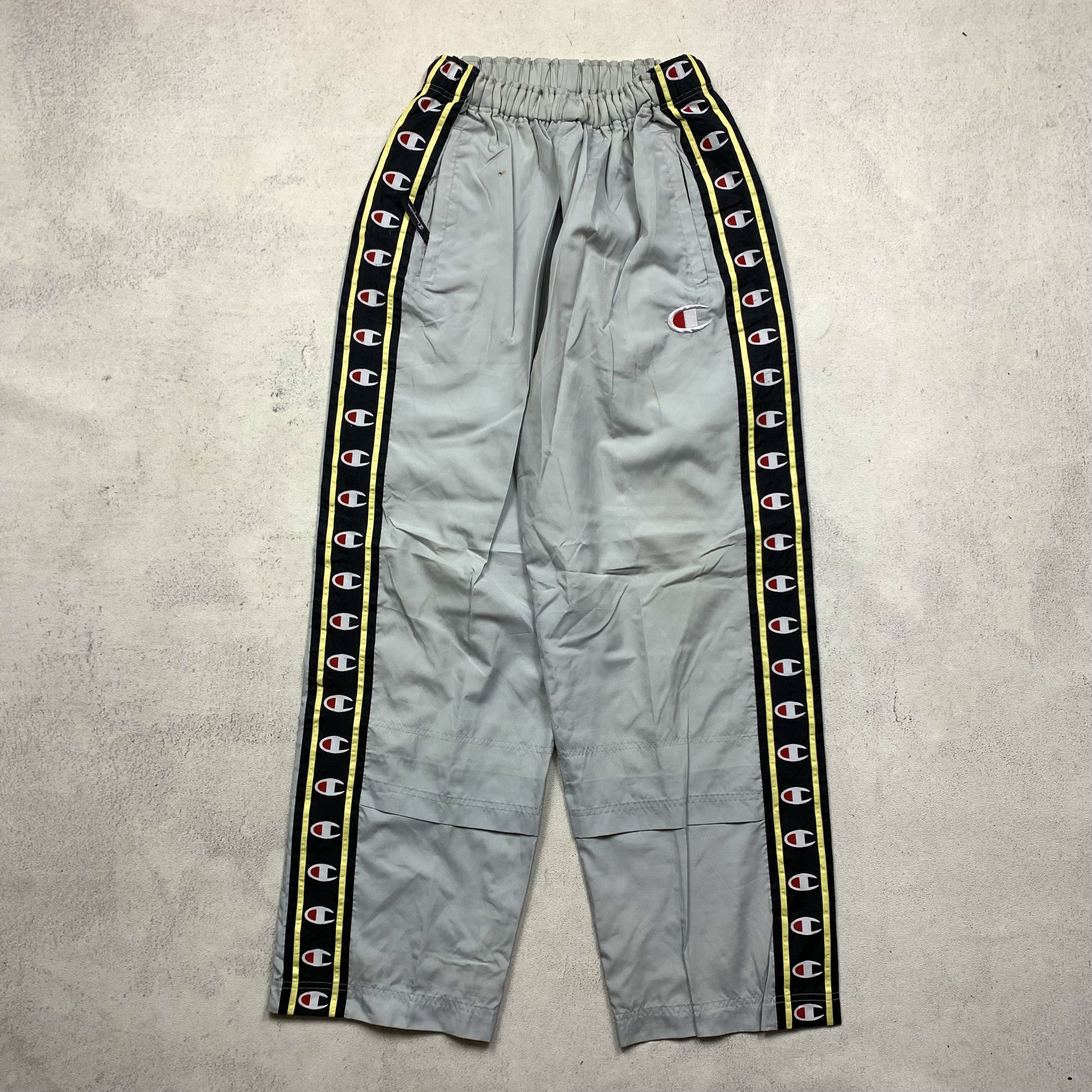 Champion Vintage Champion Tapped Track Pants Nylon Y2K Drill Size US 32 / EU 48 - 2 Thumbnail